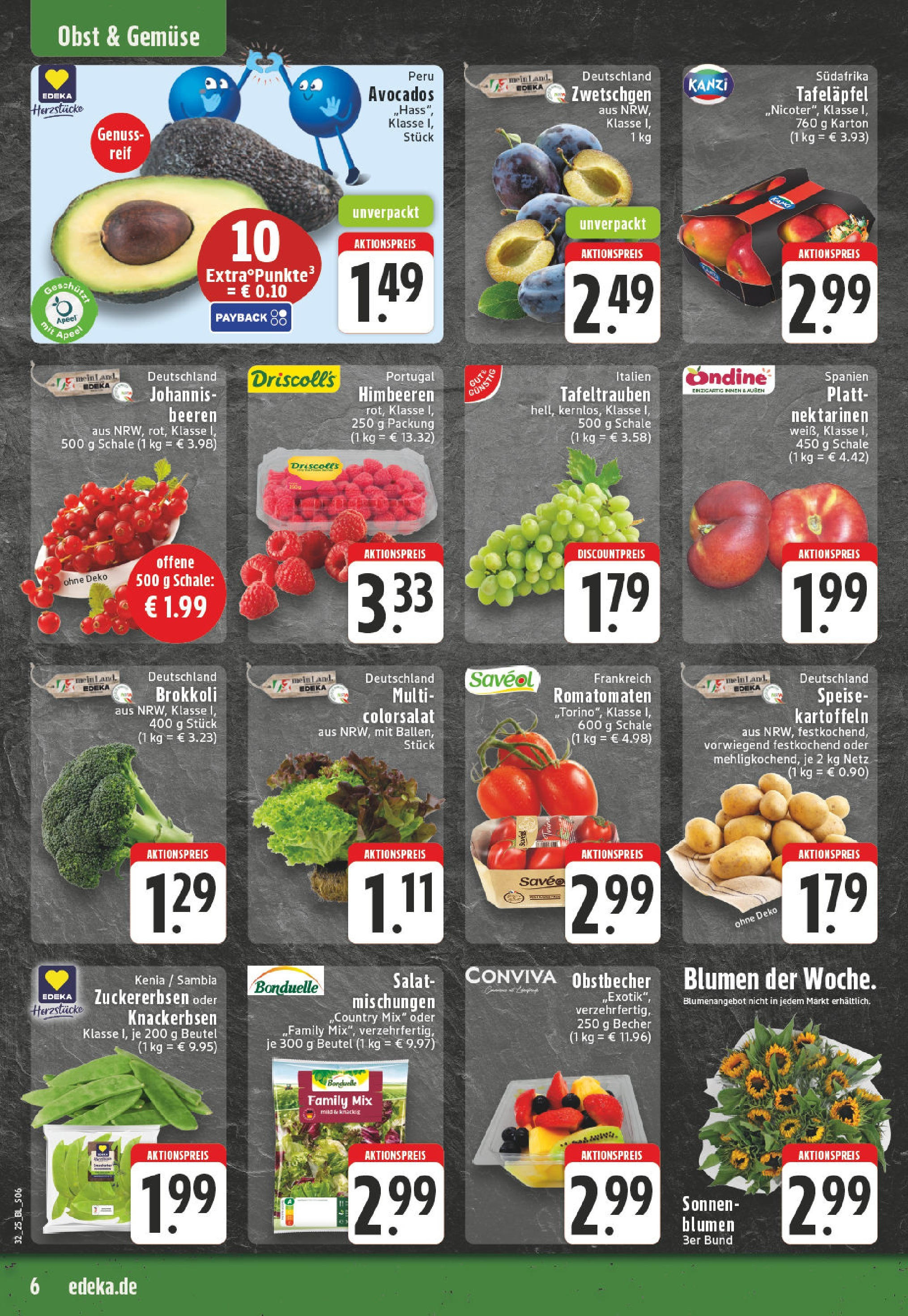 Edeka prospekt Leverkusen	 (ab 03.08.2025) » Angebote Online | Seite: 6