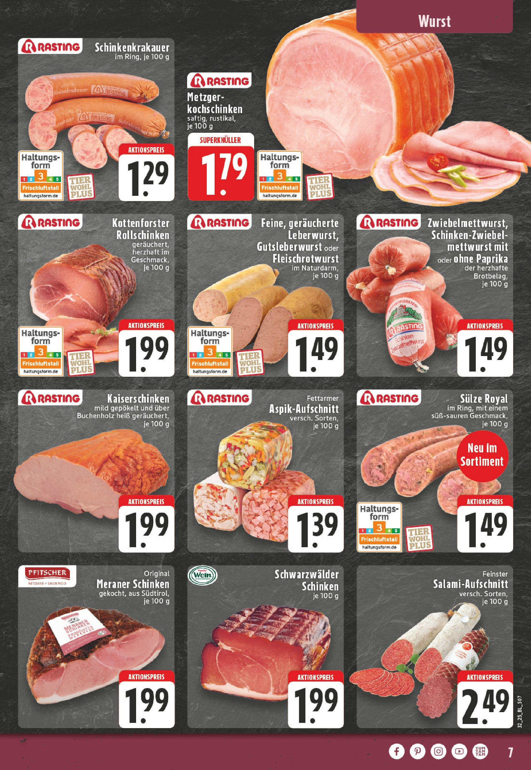 Edeka prospekt Leverkusen	 (ab 03.08.2025) » Angebote Online | Seite: 7