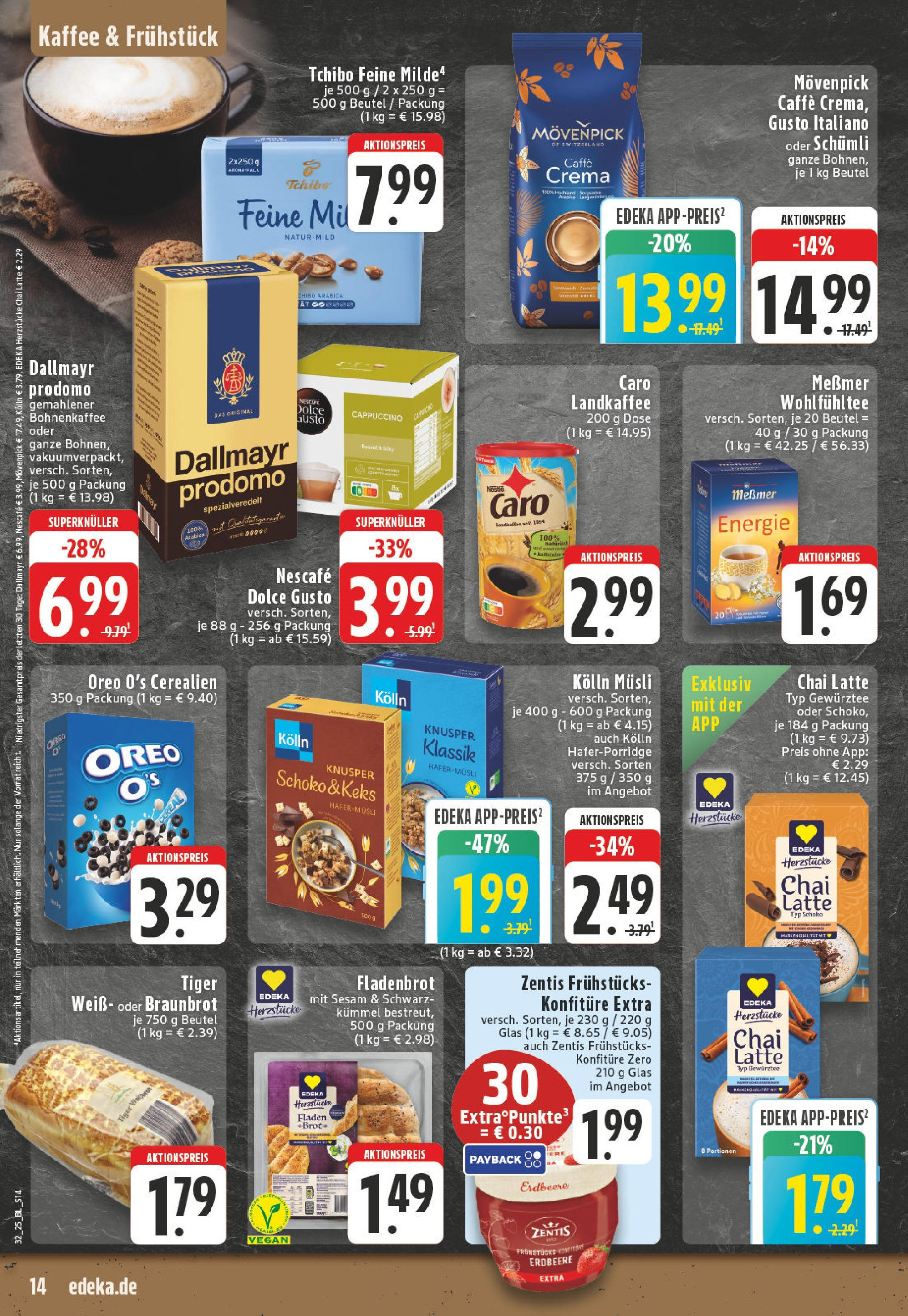 Edeka prospekt Leverkusen	 (ab 03.08.2025) » Angebote Online | Seite: 14