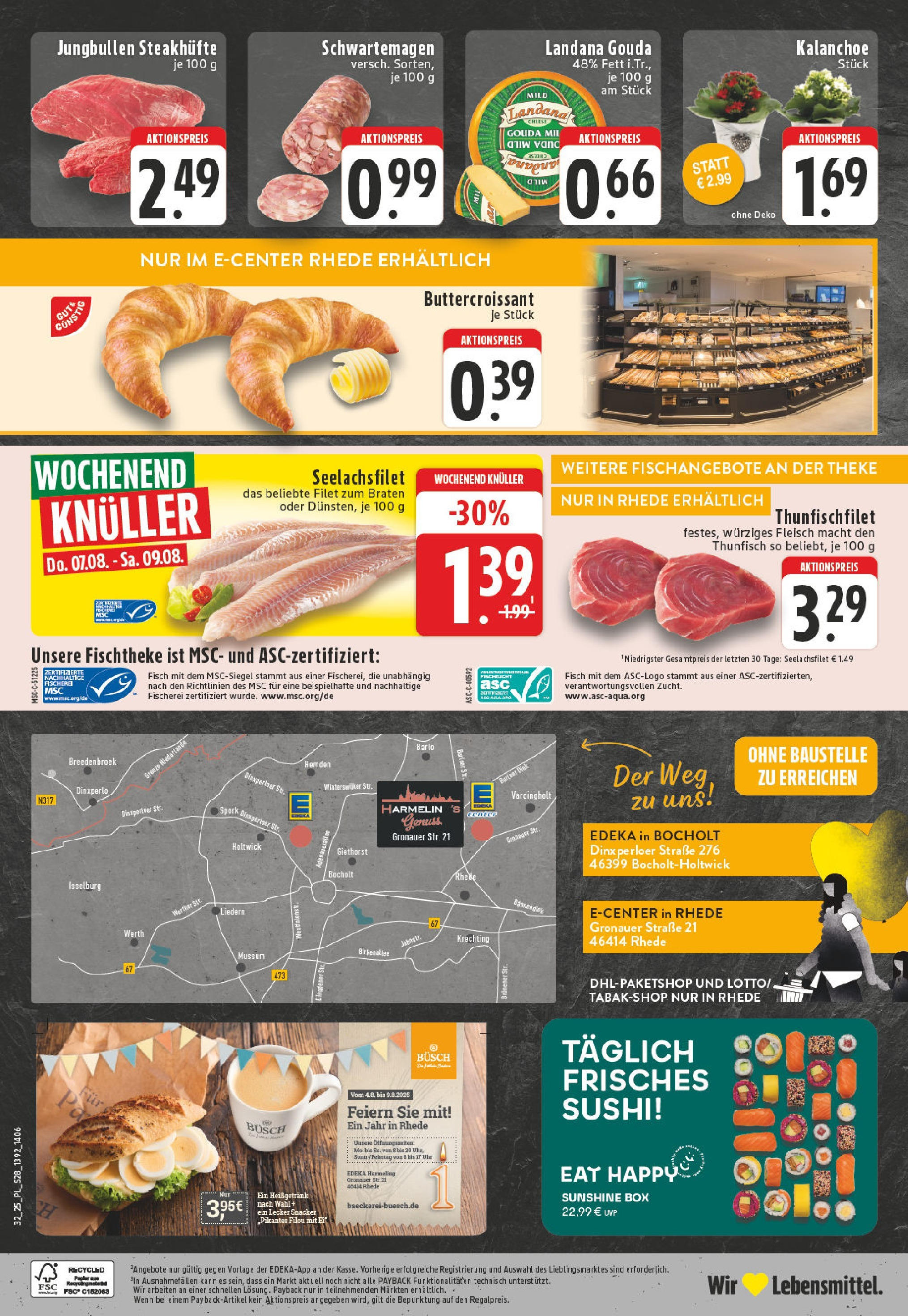 Edeka prospekt Bocholt - Holtwick (ab 03.08.2025) » Angebote Online | Seite: 28 | Produkte: Thunfisch, Box, Steak, Uhr Edeka prospekt Bocholt - Holtwick (ab 03.08.2025) » Angebote Online | Seite: 28 | Produkte: Thunfisch, Box, Steak, Uhr