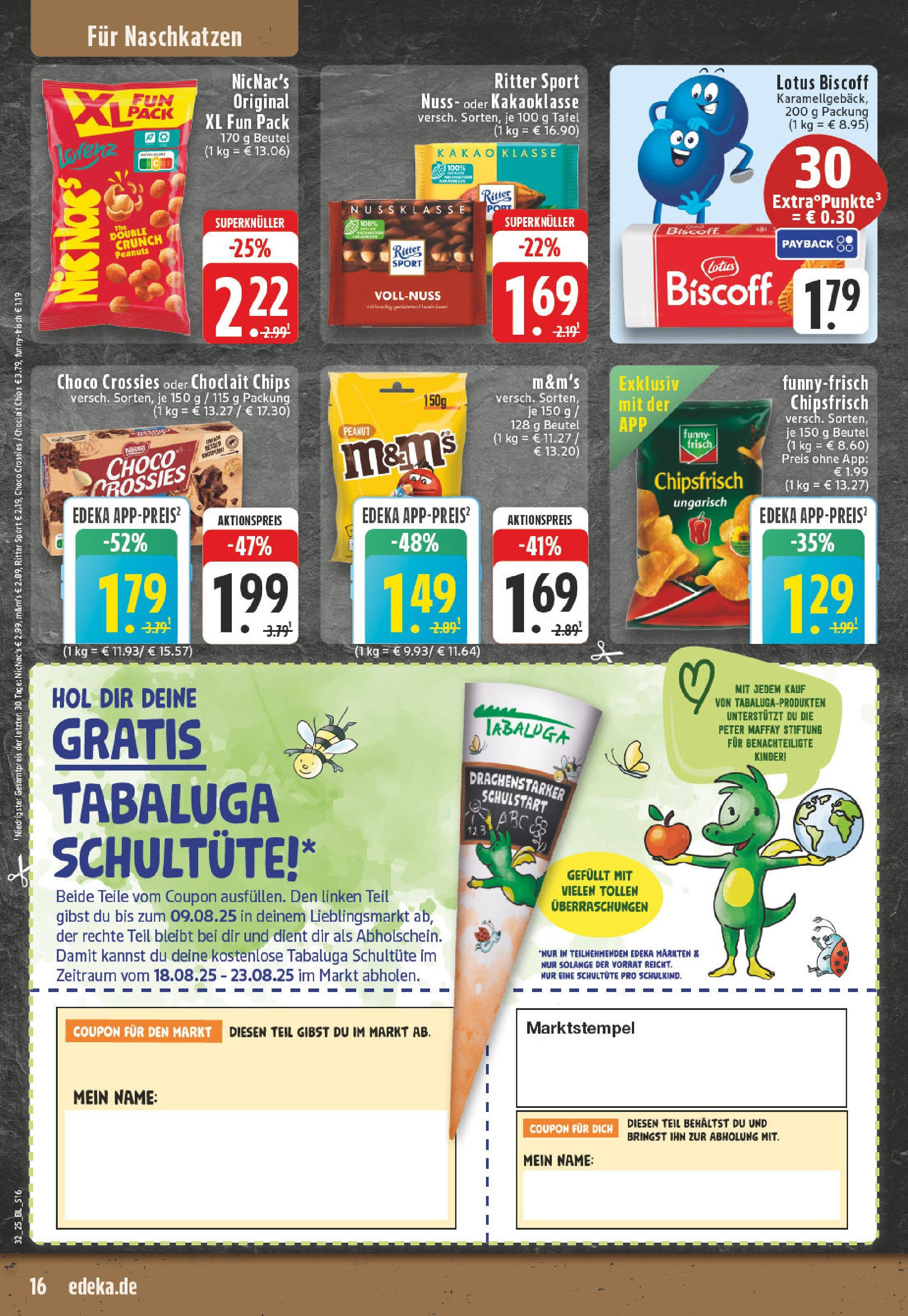 Edeka prospekt Leverkusen	 (ab 03.08.2025) » Angebote Online | Seite: 16
