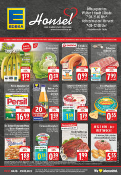 Edeka prospekt Dorsten	 gültig ab dem 03.08.2025