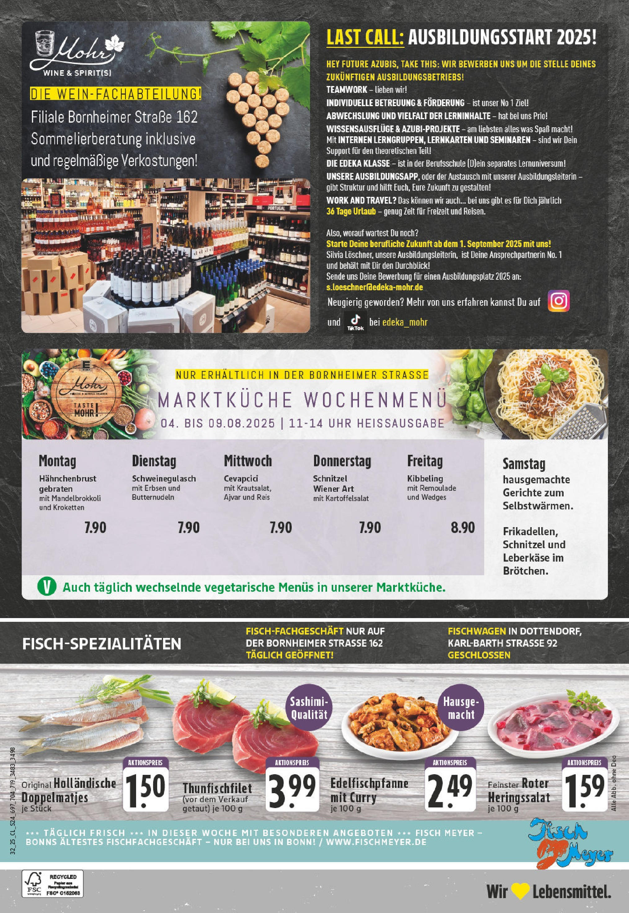 Edeka prospekt Alfter	 (ab 03.08.2025) » Angebote Online | Seite: 24 | Produkte: Cevapcici, Reis, Hahnchenbrust, Leberkase
