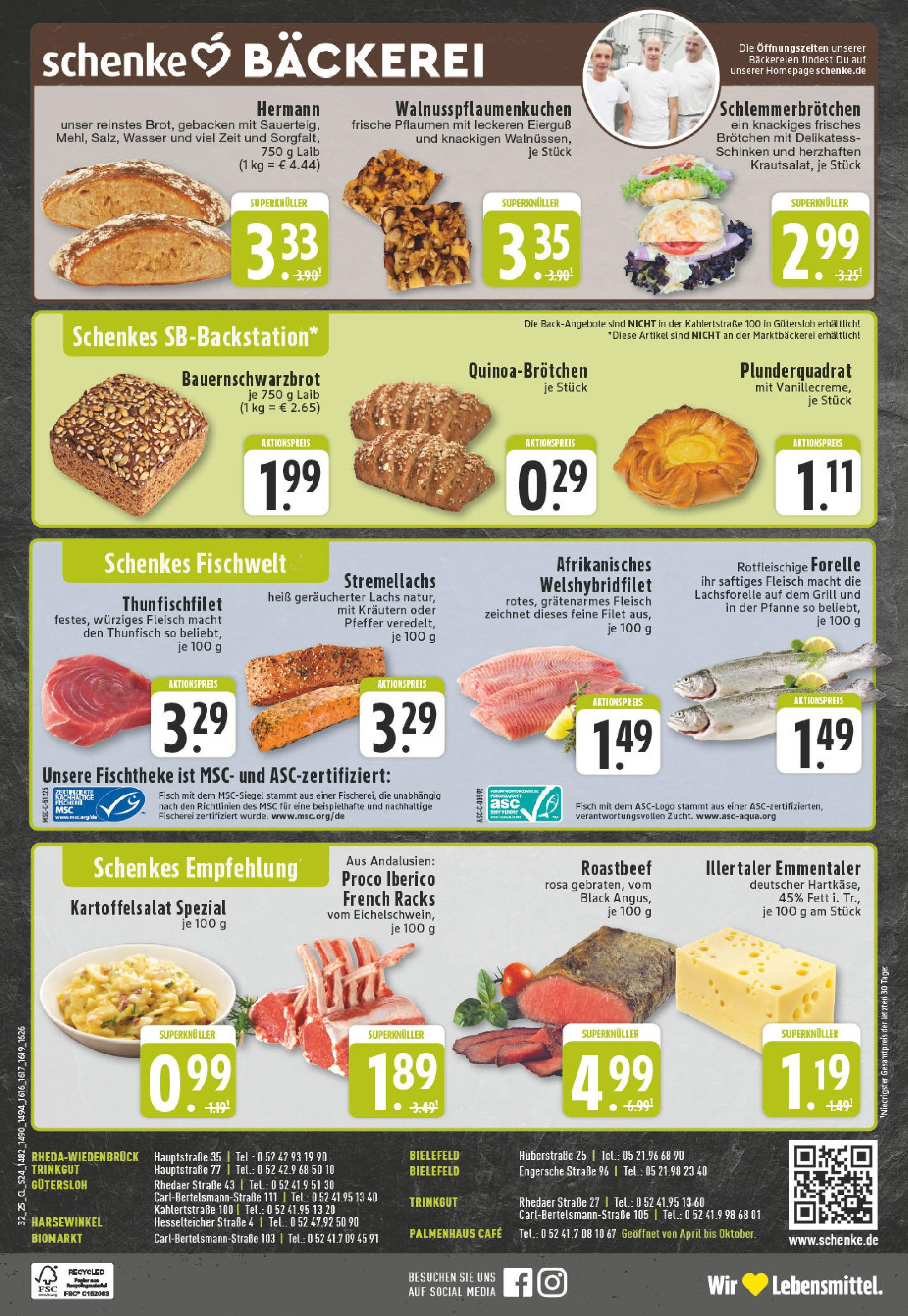 Edeka prospekt Harsewinkel	 (ab 03.08.2025) » Angebote Online | Seite: 24