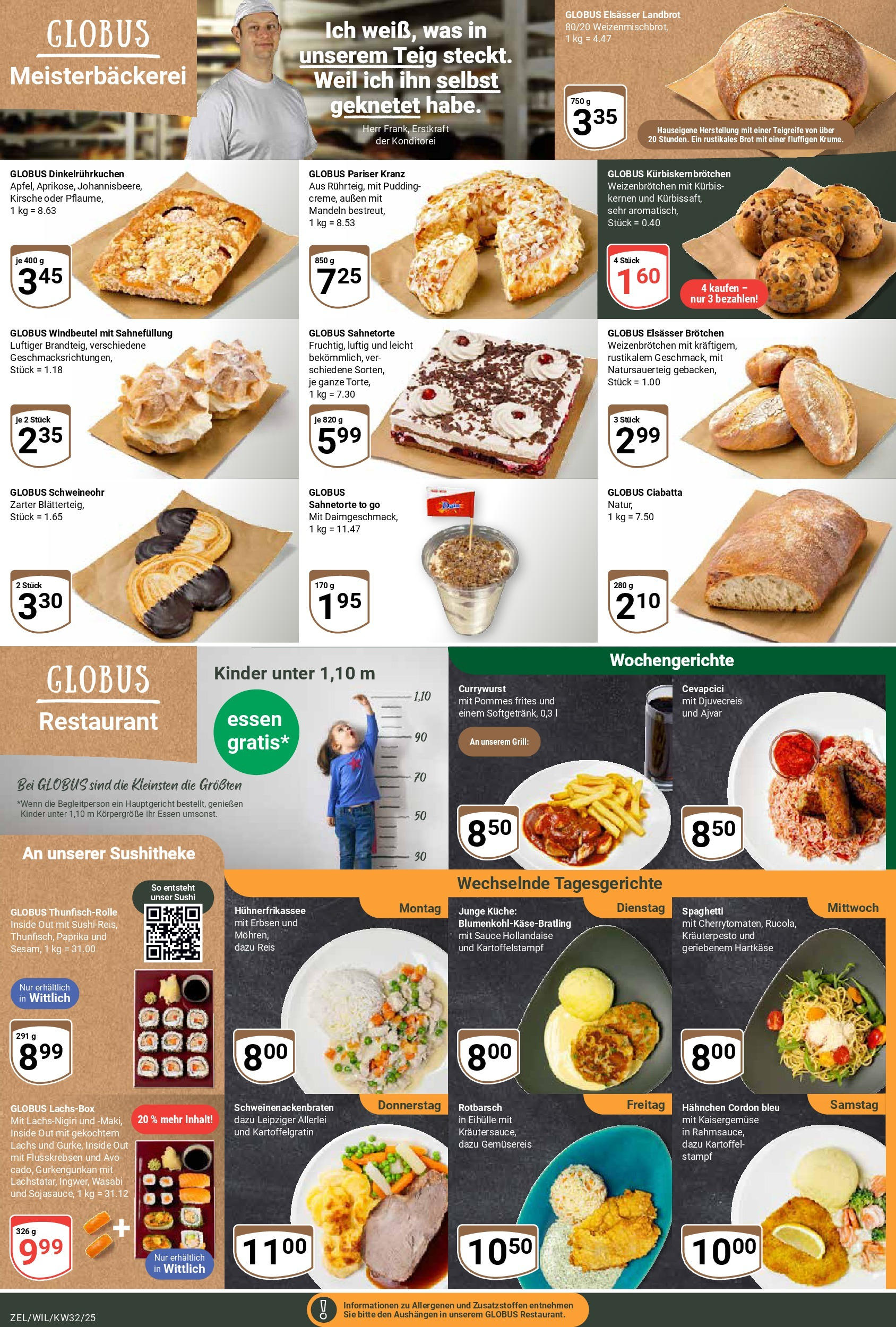 Globus prospekt Wittlich	 (ab 03.08.2025) » Angebote online | Seite: 5 | Produkte: Mandeln, Pommes frites, Pudding, Reis