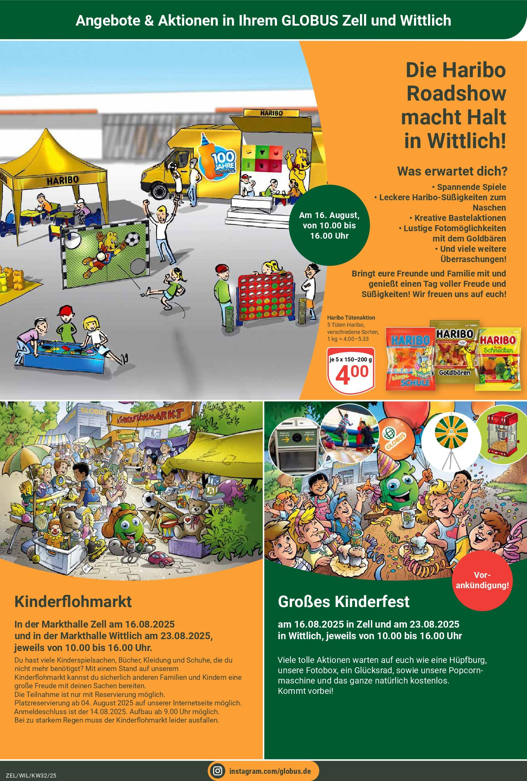 Globus prospekt Wittlich	 (ab 03.08.2025) » Angebote online | Seite: 22 | Produkte: Haribo, Süßigkeiten, Uhr