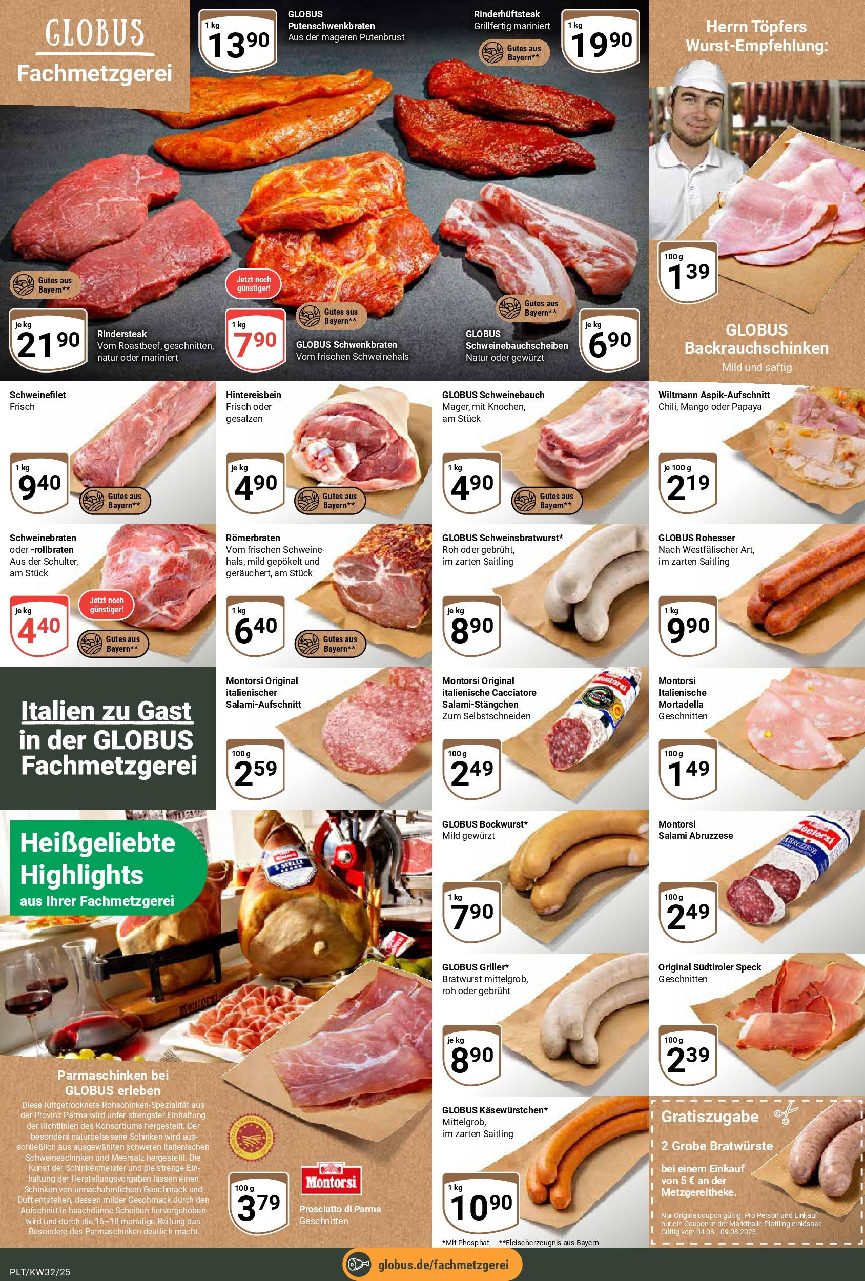 Globus prospekt Plattling (ab 03.08.2025) » Angebote ab Montag | Seite: 6 | Produkte: Duft, Schweinefilet, Mango, Schinken Globus prospekt Plattling (ab 03.08.2025) » Angebote online | Seite: 6 | Produkte: Duft, Schweinefilet, Mango, Schinken