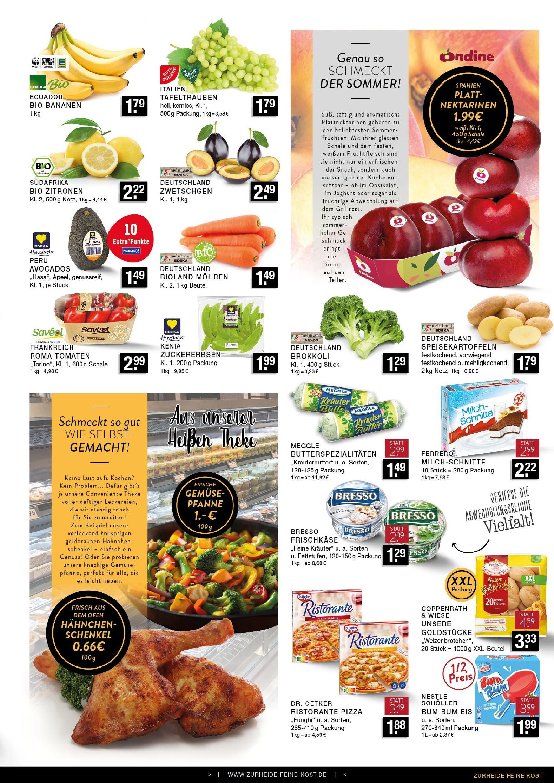 Edeka prospekt Gladbeck (ab 03.08.2025) » Angebote Online | Seite: 5 | Produkte: Ristorante, Milch, Tomaten, Zwetschgen Edeka prospekt Gladbeck (ab 03.08.2025) » Angebote Online | Seite: 5 | Produkte: Ristorante, Milch, Tomaten, Zwetschgen