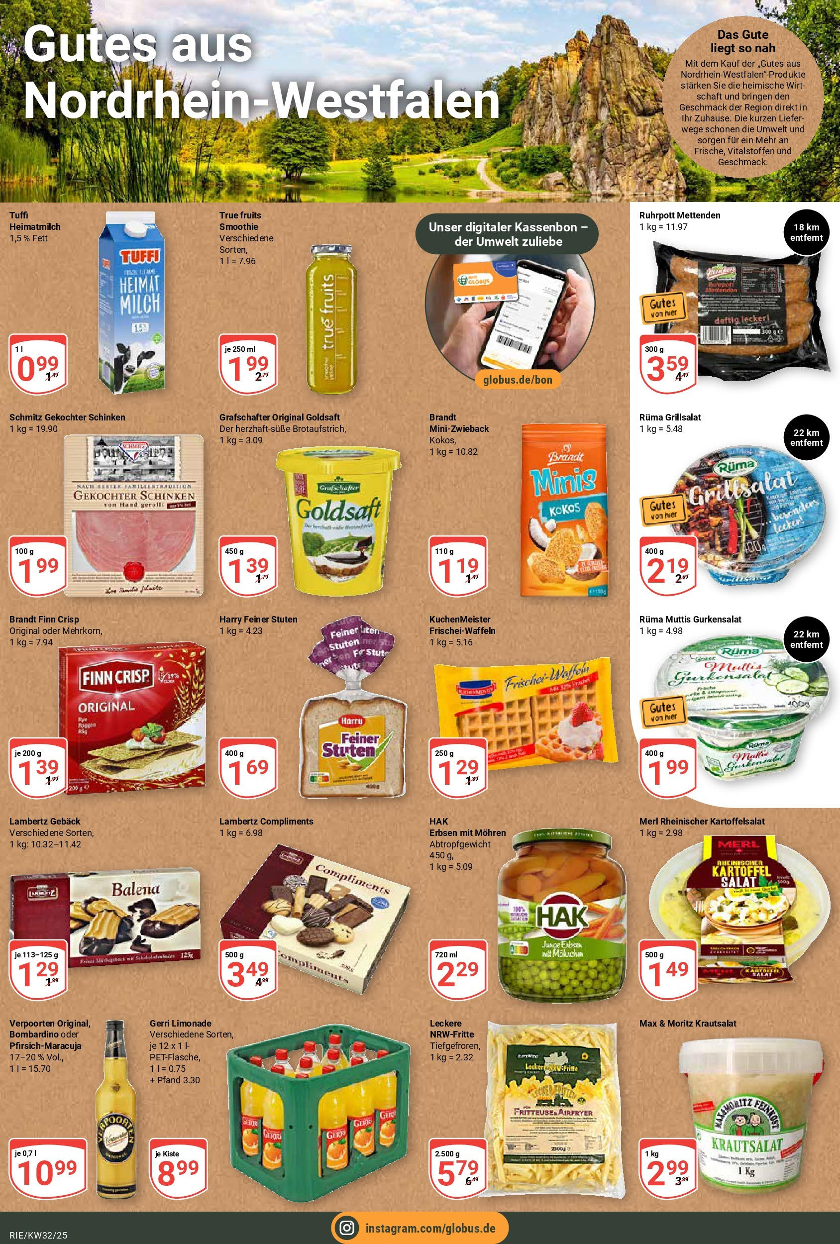 Globus prospekt Bochum-Riemke (ab 03.08.2025) » Angebote ab Montag | Seite: 14 | Produkte: Milch, Limonade, Schinken, Erbsen Globus prospekt Bochum-Riemke (ab 03.08.2025) » Angebote online | Seite: 14 | Produkte: Milch, Limonade, Schinken, Erbsen