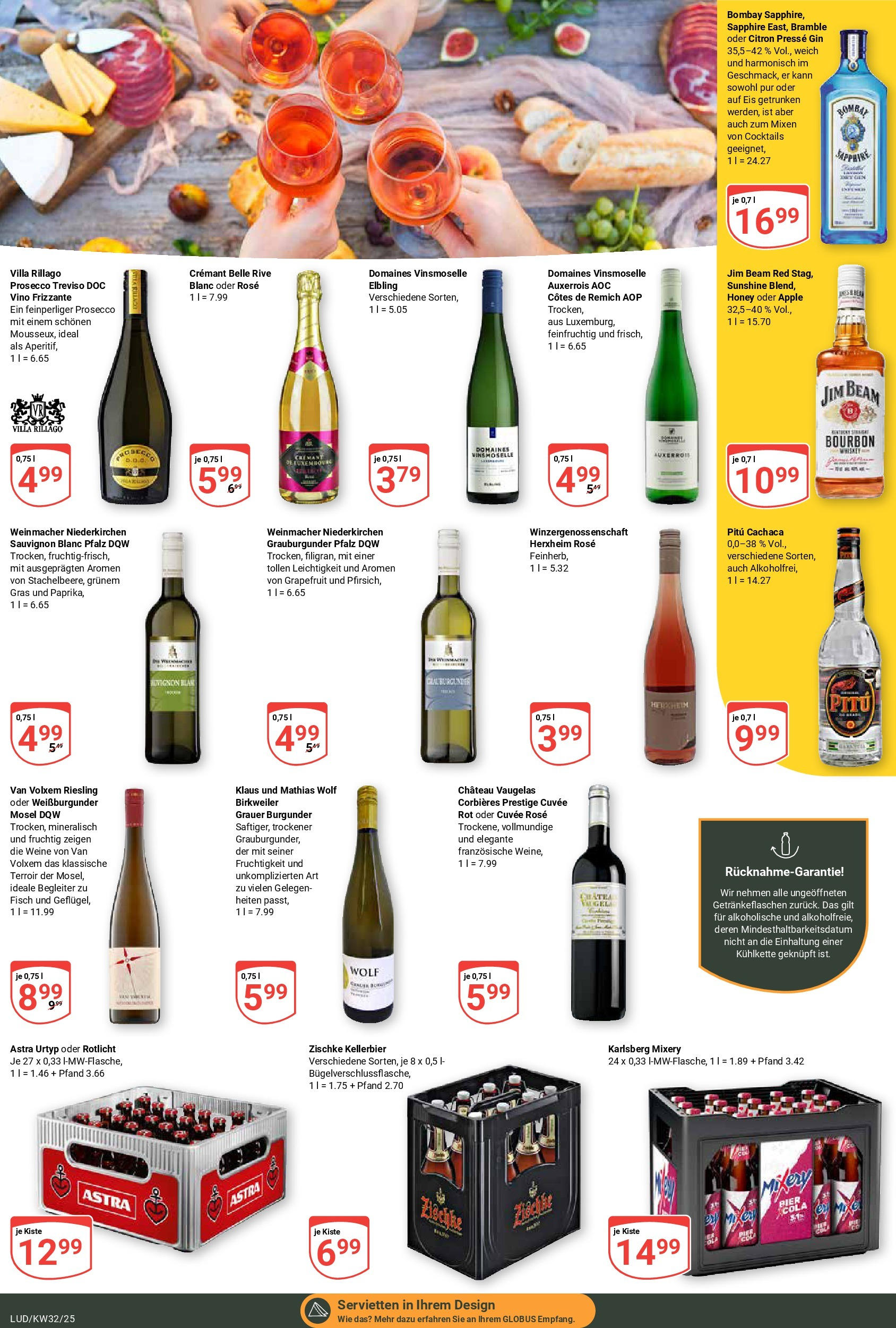 Globus prospekt Ludwigshafen-Oggersheim (ab 03.08.2025) » Angebote ab Montag | Seite: 20 | Produkte: Jim beam, Presse, Apple, Wein Globus prospekt Ludwigshafen-Oggersheim (ab 03.08.2025) » Angebote online | Seite: 20 | Produkte: Jim beam, Presse, Apple, Wein