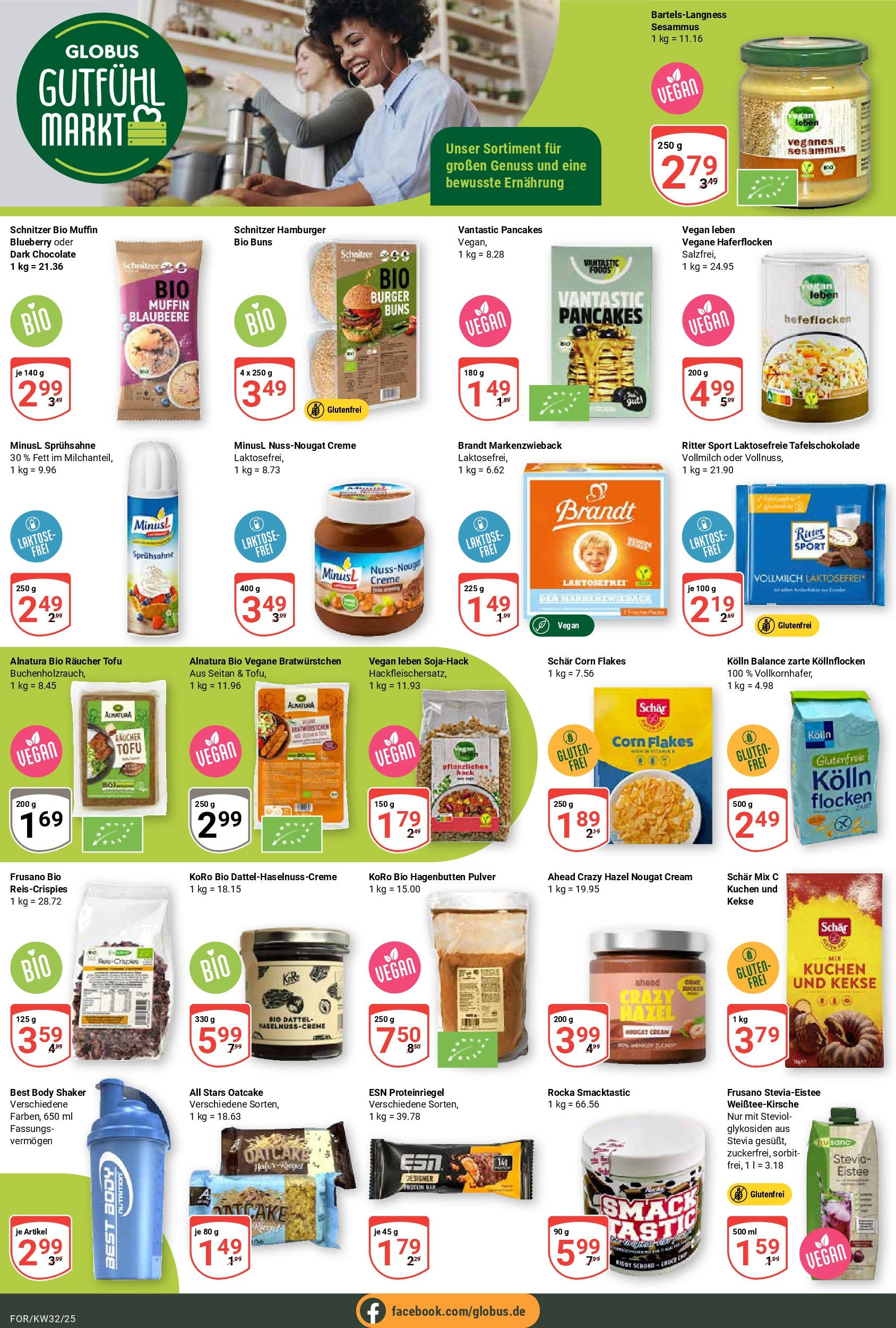 Globus prospekt Forchheim	 (ab 03.08.2025) » Angebote online | Seite: 16 | Produkte: Kolln, Burger, Reis, Kekse
