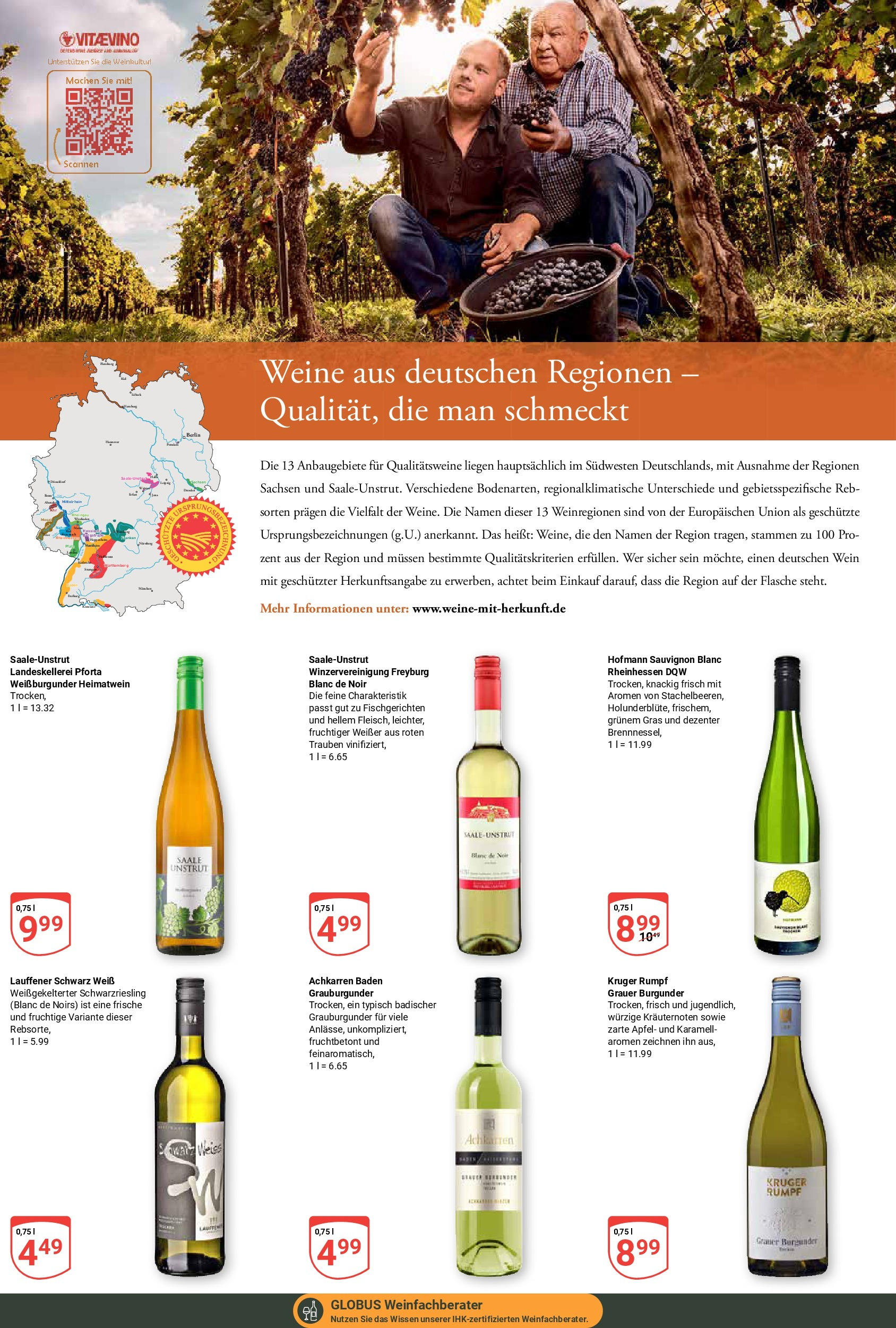 Globus prospekt Gera	 (ab 03.08.2025) » Angebote online | Seite: 22 | Produkte: Trauben, Äpfel, Wein
