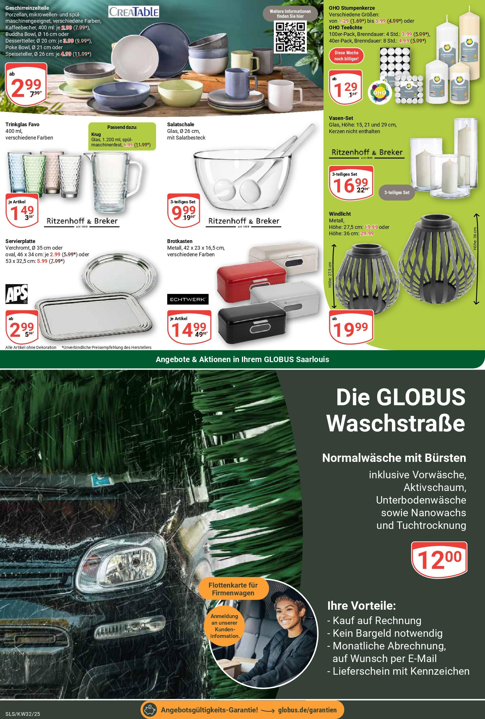 Globus prospekt Saarlouis	 (ab 03.08.2025) » Angebote online | Seite: 23