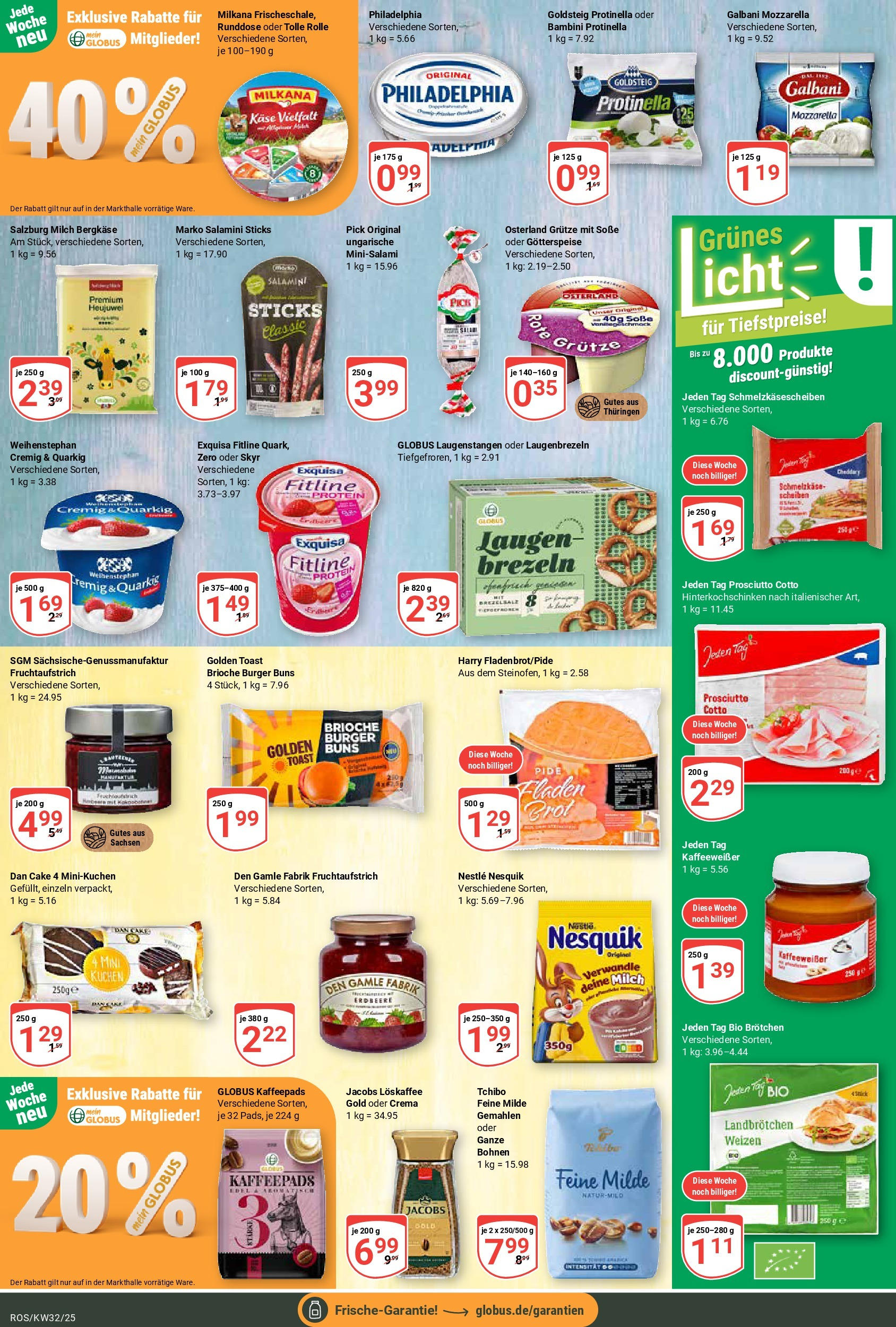 Globus prospekt Lambrechtshagen (ab 03.08.2025) » Angebote ab Montag | Seite: 12 | Produkte: Nesquik, Käse, Milkana, Brot Globus prospekt Lambrechtshagen (ab 03.08.2025) » Angebote online | Seite: 12 | Produkte: Nesquik, Käse, Milkana, Brot