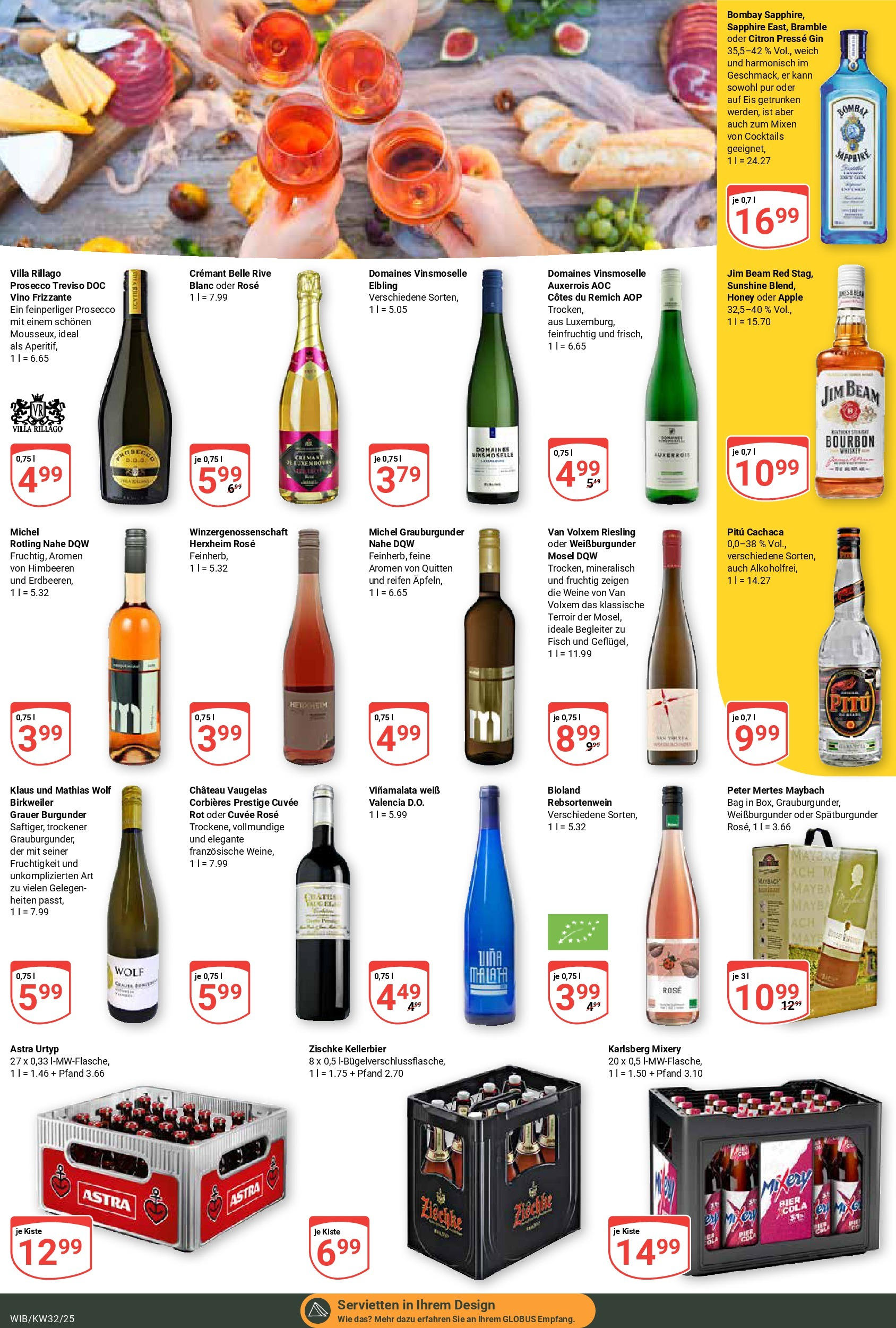 Globus prospekt Wiesbaden-Nordenstadt	 (ab 03.08.2025) » Angebote online | Seite: 21 | Produkte: Jim beam, Presse, Astra, Mixery