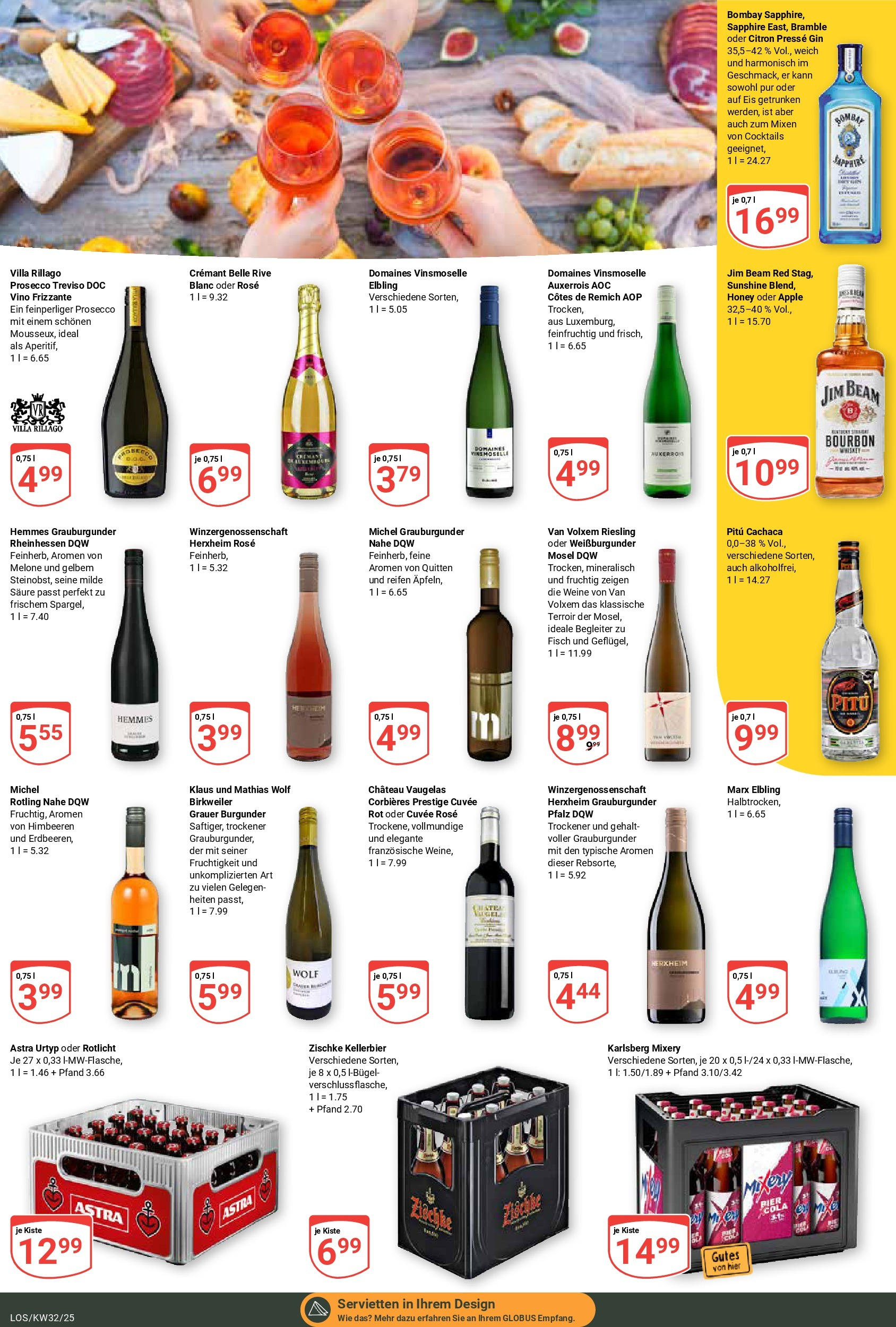Globus prospekt Losheim Am See (ab 03.08.2025) » Angebote ab Montag | Seite: 19 | Produkte: Jim beam, Apple, Prosecco, Mixery Globus prospekt Losheim Am See (ab 03.08.2025) » Angebote online | Seite: 19 | Produkte: Jim beam, Apple, Prosecco, Mixery