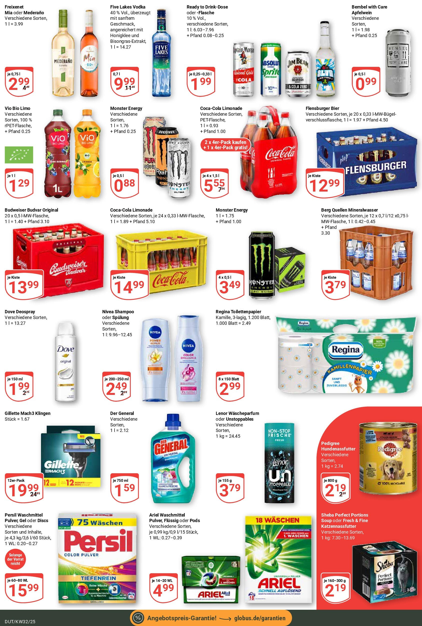 Globus prospekt Wetzlar-Dutenhofen (ab 03.08.2025) » Angebote ab Montag | Seite: 6 | Produkte: Lenor, Energy, Flensburger, Toilettenpapier Globus prospekt Wetzlar-Dutenhofen (ab 03.08.2025) » Angebote online | Seite: 6 | Produkte: Lenor, Energy, Flensburger, Toilettenpapier