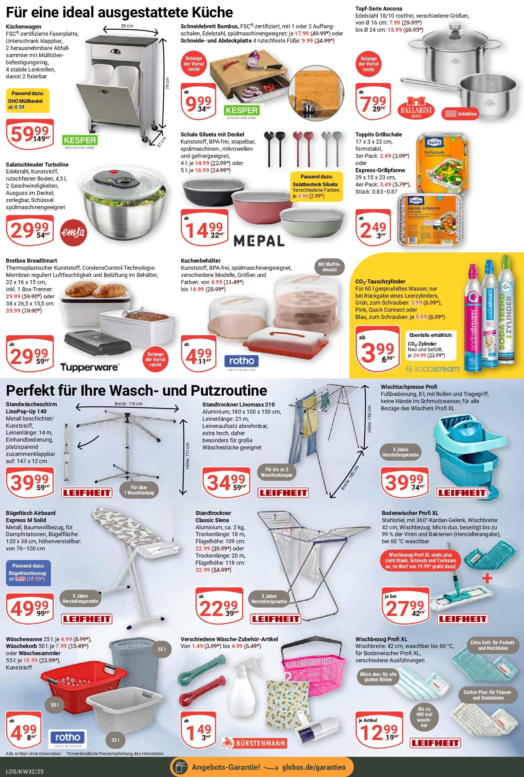 Globus prospekt Losheim Am See (ab 03.08.2025) » Angebote ab Montag | Seite: 21 | Produkte: Küche, Unterschrank, Sodastream Globus prospekt Losheim Am See (ab 03.08.2025) » Angebote online | Seite: 21 | Produkte: Küche, Unterschrank, Sodastream