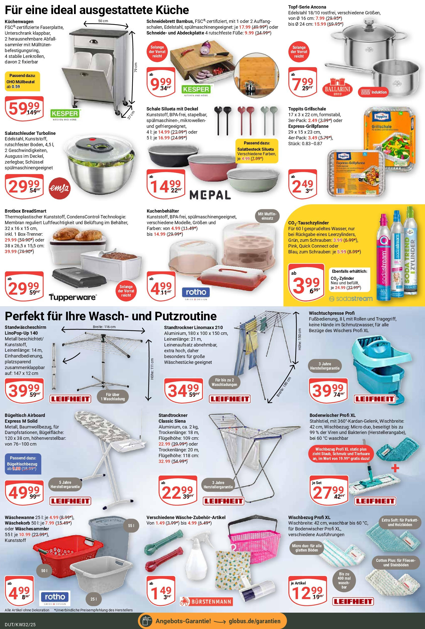 Globus prospekt Wetzlar-Dutenhofen (ab 03.08.2025) » Angebote ab Montag | Seite: 25 | Produkte: Küche, Unterschrank, Sodastream Globus prospekt Wetzlar-Dutenhofen (ab 03.08.2025) » Angebote online | Seite: 25 | Produkte: Küche, Unterschrank, Sodastream