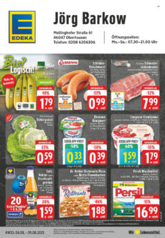 Edeka prospekt Oberhausen	 gültig ab dem 03.08.2025