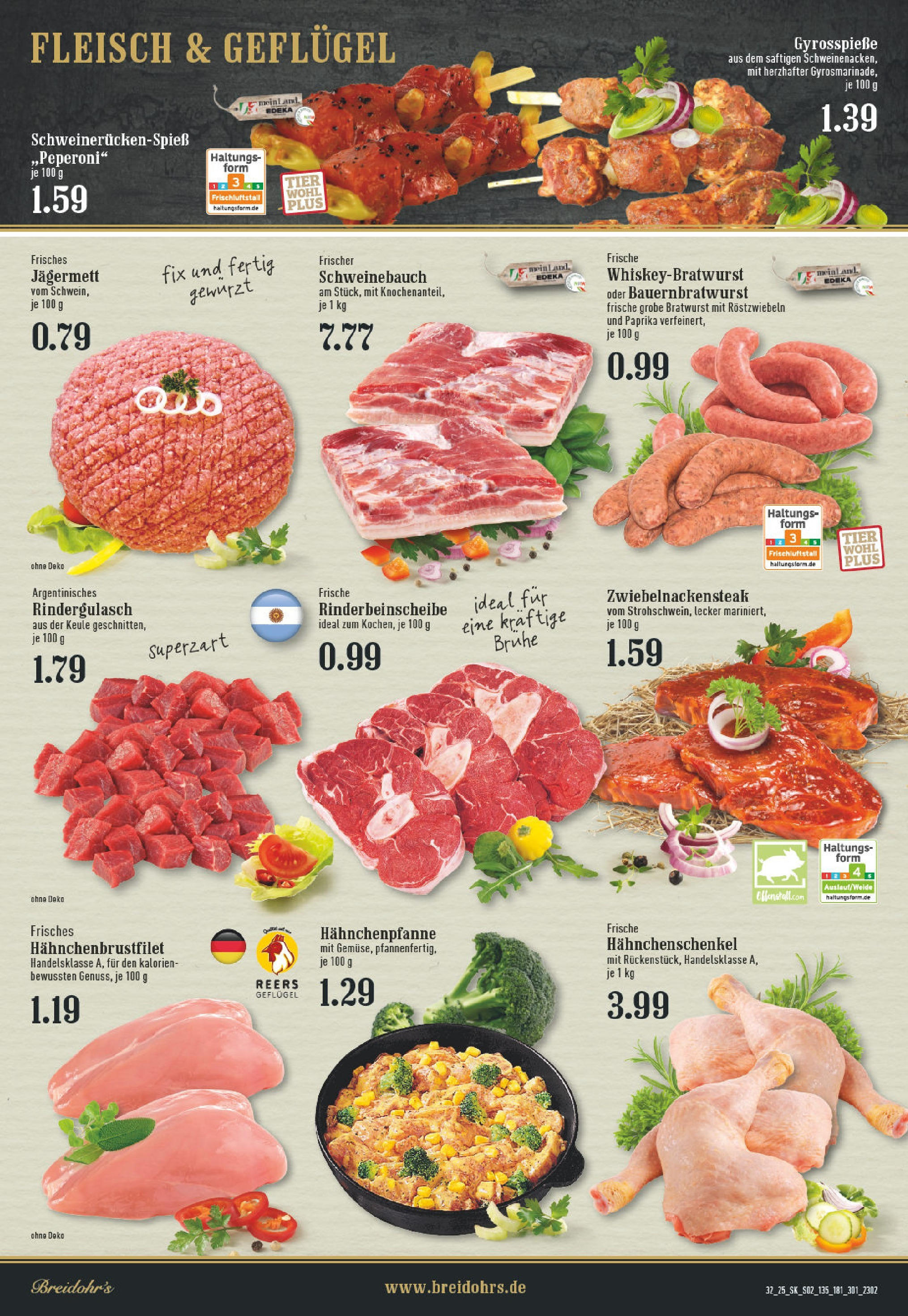 Edeka prospekt Rösrath (ab 03.08.2025) » Angebote Online | Seite: 2 | Produkte: Rindergulasch, Schweinebauch, Bratwurst, Fleisch Edeka prospekt Rösrath (ab 03.08.2025) » Angebote Online | Seite: 2 | Produkte: Rindergulasch, Schweinebauch, Bratwurst, Fleisch