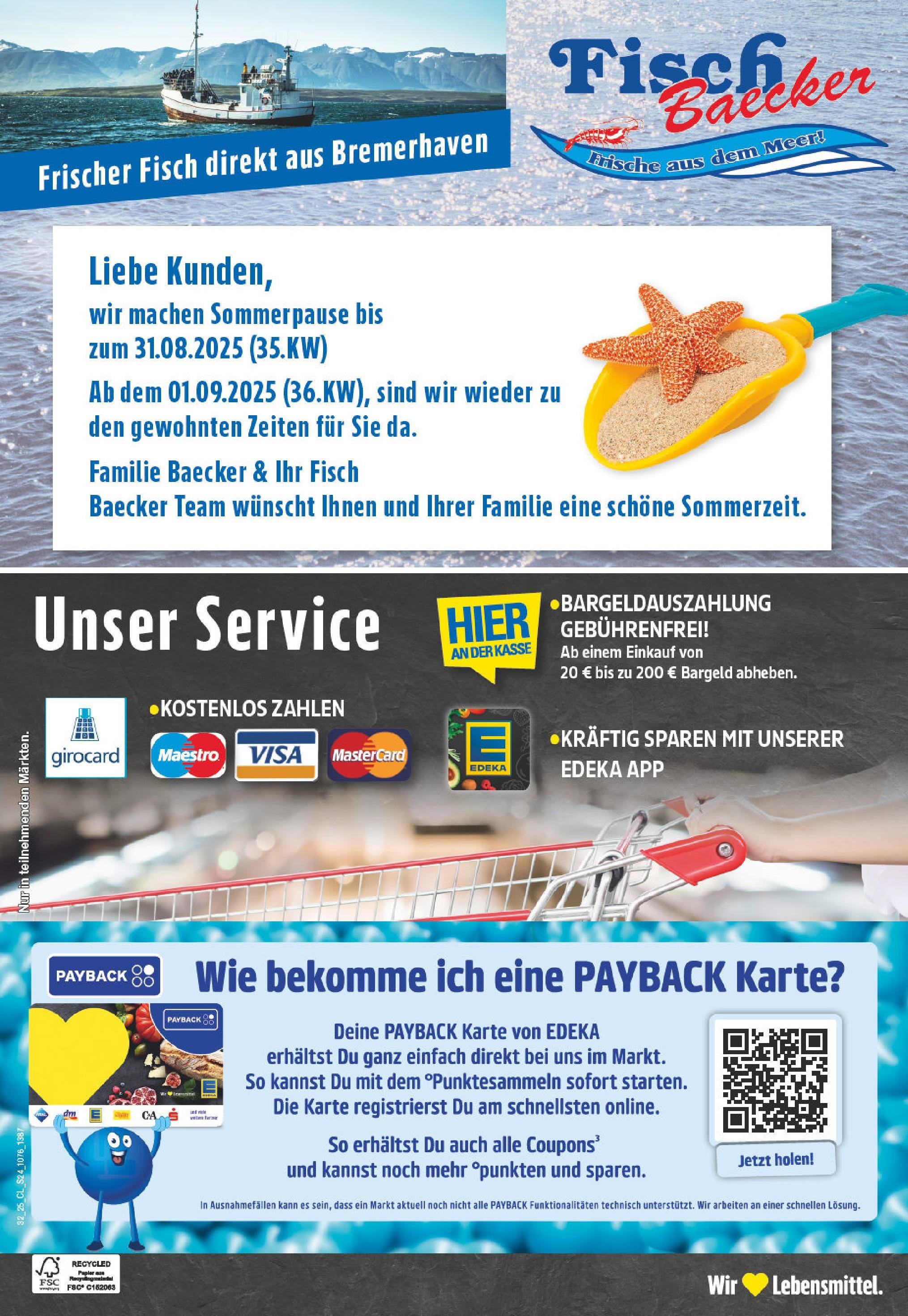 Edeka prospekt Herne-Sodingen (ab 03.08.2025) » Angebote Online | Seite: 24 | Produkte: Fisch Edeka prospekt Herne-Sodingen (ab 03.08.2025) » Angebote Online | Seite: 24 | Produkte: Fisch