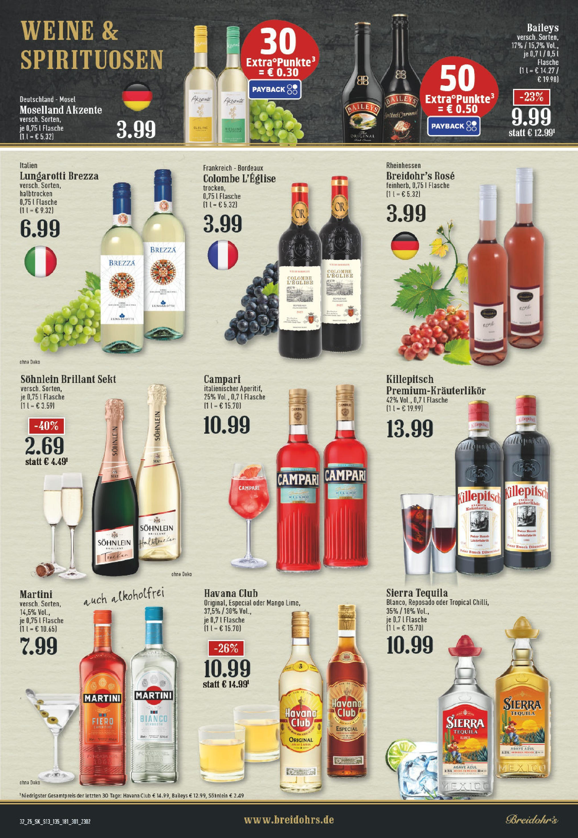 Edeka prospekt Rösrath (ab 03.08.2025) » Angebote Online | Seite: 13 | Produkte: Havana club, Sekt, Campari, Mango Edeka prospekt Rösrath (ab 03.08.2025) » Angebote Online | Seite: 13 | Produkte: Havana club, Sekt, Campari, Mango
