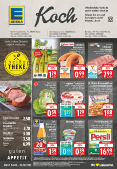 Edeka prospekt Herne	 gültig ab dem 03.08.2025