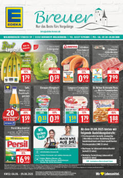Edeka prospekt Bornheim-Walberberg	 gültig ab dem 03.08.2025