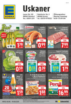 Edeka prospekt Greven	 gültig ab dem 03.08.2025