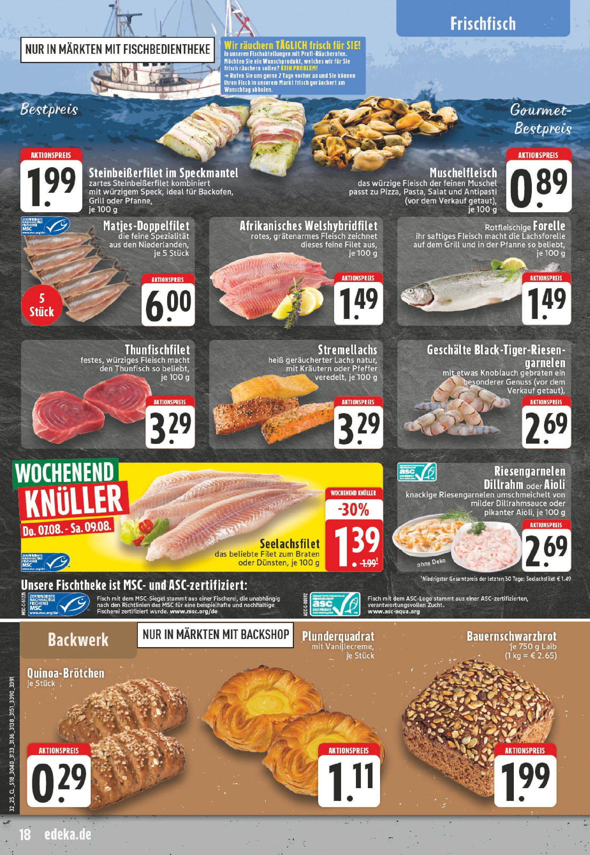 Edeka prospekt Kevelaer	 (ab 03.08.2025) » Angebote Online | Seite: 18
