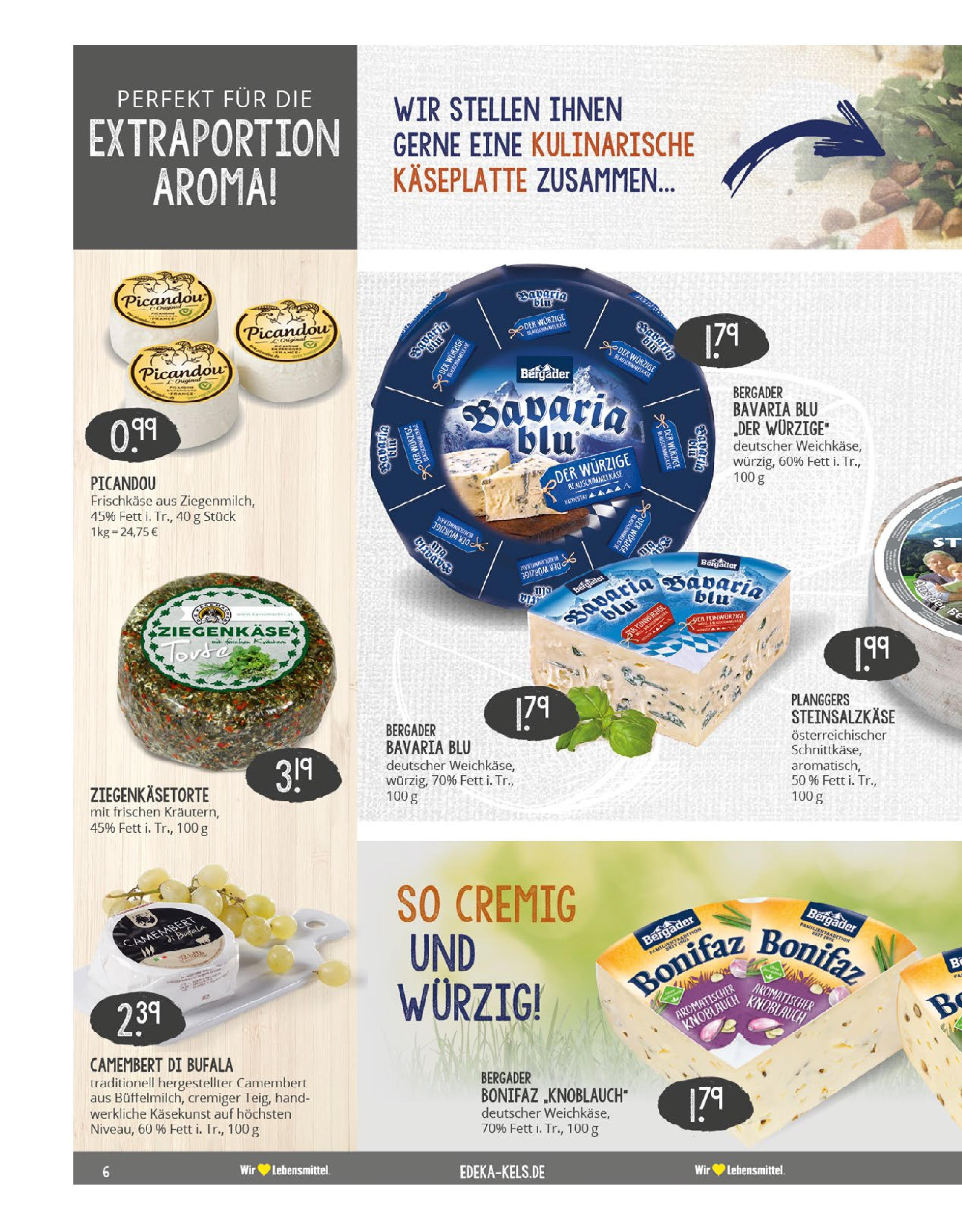 Edeka prospekt Mülheim A. D. Ruhr (ab 03.08.2025) » Angebote Online | Seite: 6 | Produkte: Ziegenkäse, Knoblauch, Frischkase Edeka prospekt Mülheim A. D. Ruhr (ab 03.08.2025) » Angebote Online | Seite: 6 | Produkte: Ziegenkäse, Knoblauch, Frischkase
