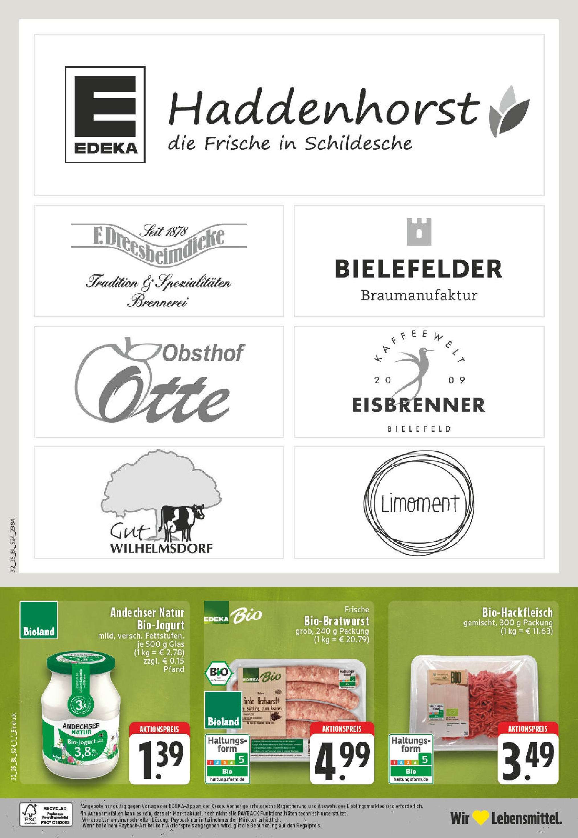 Edeka prospekt Bielefeld (ab 03.08.2025) » Angebote Online | Seite: 24 Edeka prospekt Bielefeld (ab 03.08.2025) » Angebote Online | Seite: 24