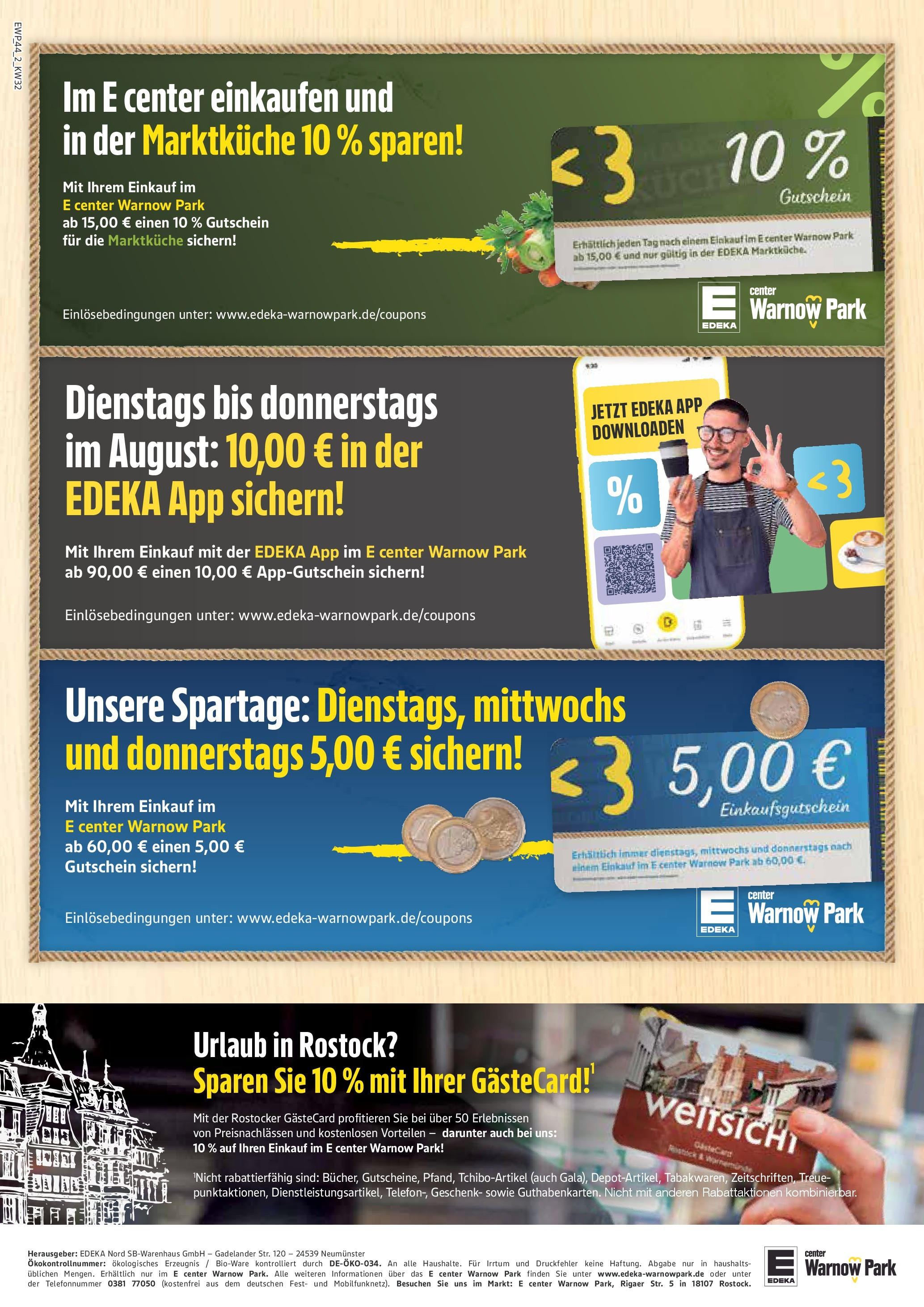 Edeka prospekt Rostock (ab 03.08.2025) » Angebote Online | Seite: 44 Edeka prospekt Rostock (ab 03.08.2025) » Angebote Online | Seite: 44