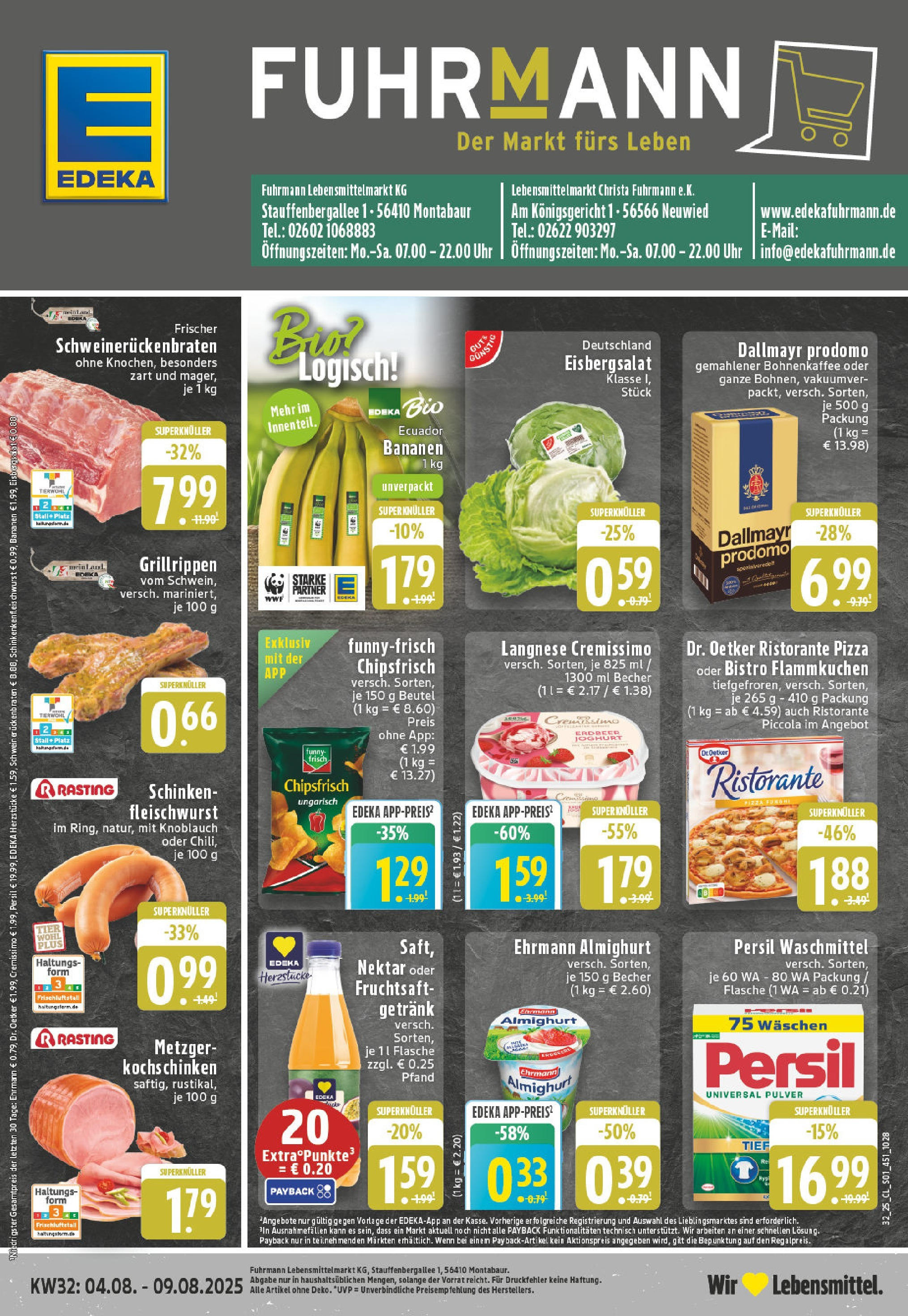 Edeka prospekt Neuwied	 (ab 03.08.2025) » Angebote Online | Seite: 1