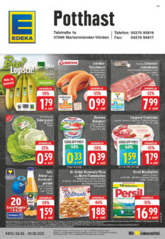 Edeka prospekt Marienmuenster-Voerden	 gültig ab dem 03.08.2025