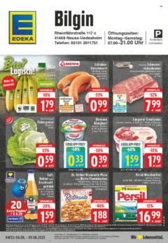 Edeka prospekt Neuss	 gültig ab dem 03.08.2025
