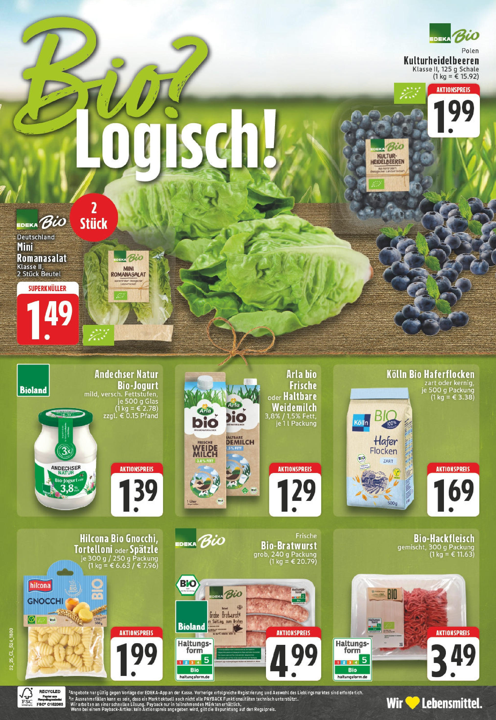 Edeka prospekt Borgholzhausen (ab 03.08.2025) » Angebote Online | Seite: 24 | Produkte: Kolln, Heidelbeeren, Flocken Edeka prospekt Borgholzhausen (ab 03.08.2025) » Angebote Online | Seite: 24 | Produkte: Kolln, Heidelbeeren, Flocken