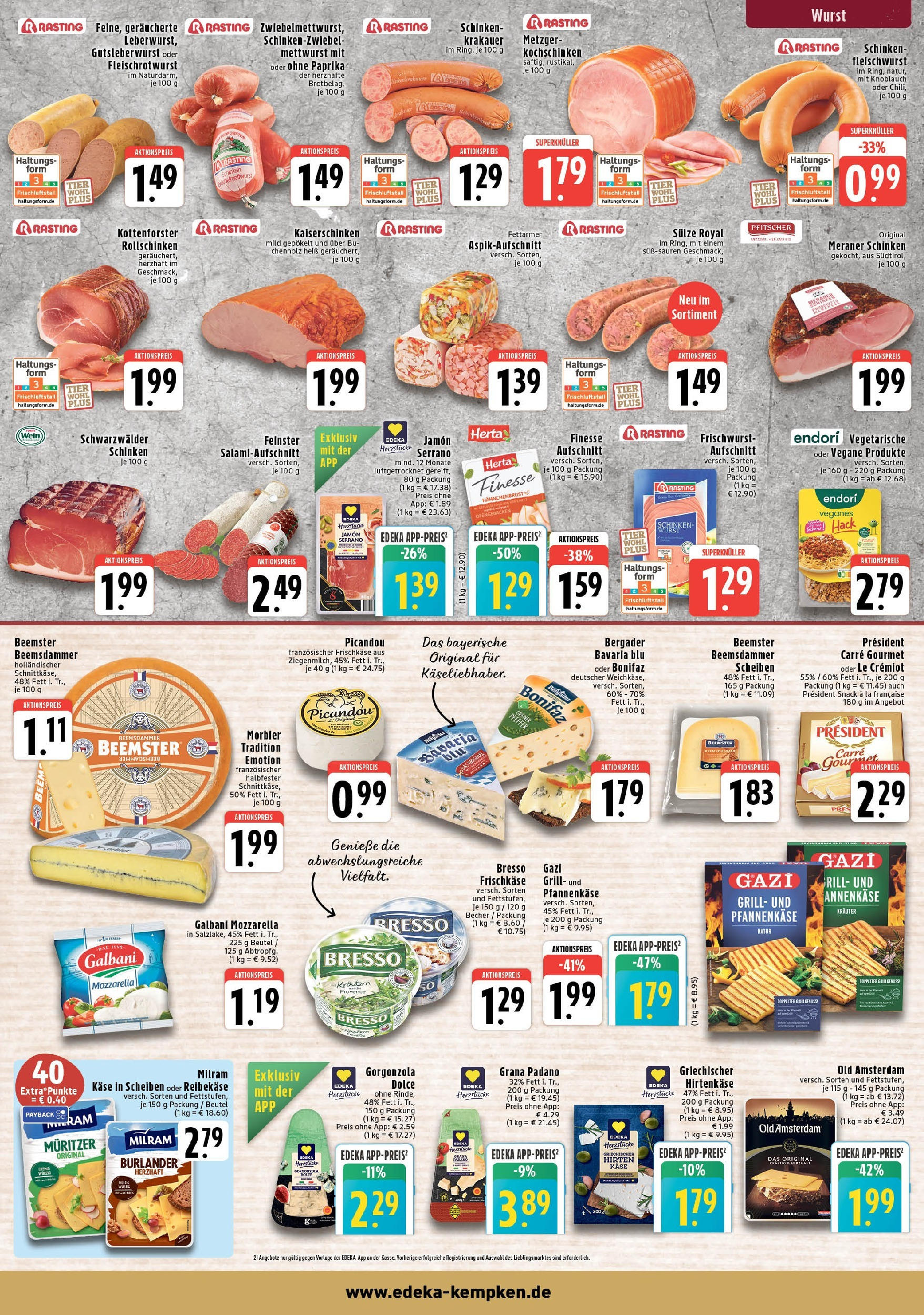 Edeka prospekt Krefeld (ab 03.08.2025) » Angebote Online | Seite: 3 | Produkte: Grill, Paprika, Reibekase, Frischkase Edeka prospekt Krefeld (ab 03.08.2025) » Angebote Online | Seite: 3 | Produkte: Grill, Paprika, Reibekase, Frischkase