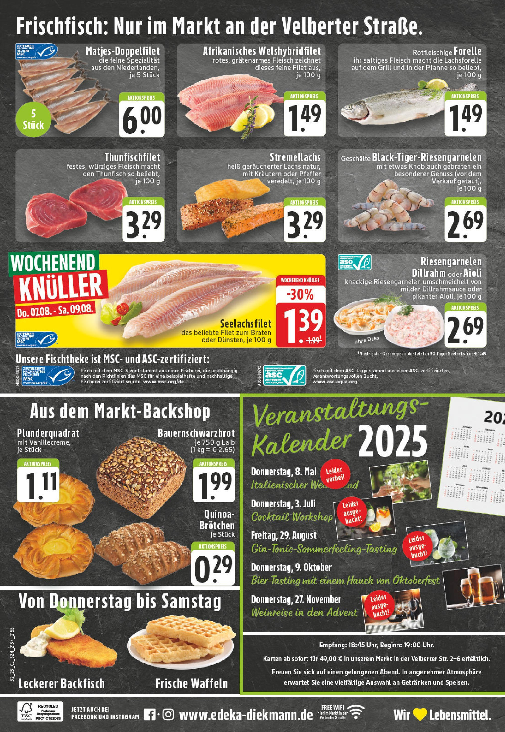 Edeka prospekt Essen-Werden	 (ab 03.08.2025) » Angebote Online | Seite: 24 | Produkte: Grill, Fisch, Pfeffer, Fleisch