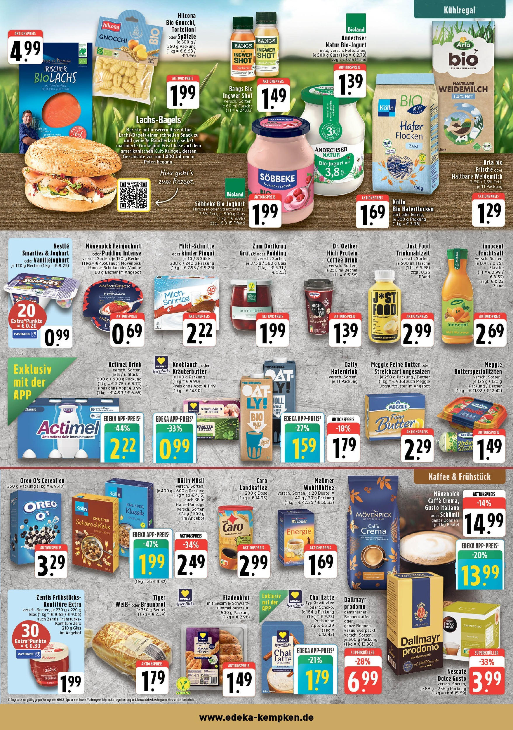 Edeka prospekt Krefeld (ab 03.08.2025) » Angebote Online | Seite: 5 | Produkte: Joghurt, Smarties, Oatly, Dallmayr prodomo Edeka prospekt Krefeld (ab 03.08.2025) » Angebote Online | Seite: 5 | Produkte: Joghurt, Smarties, Oatly, Dallmayr prodomo