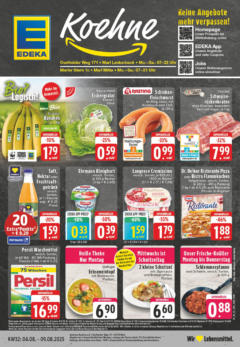 Edeka prospekt Marl	 gültig ab dem 03.08.2025