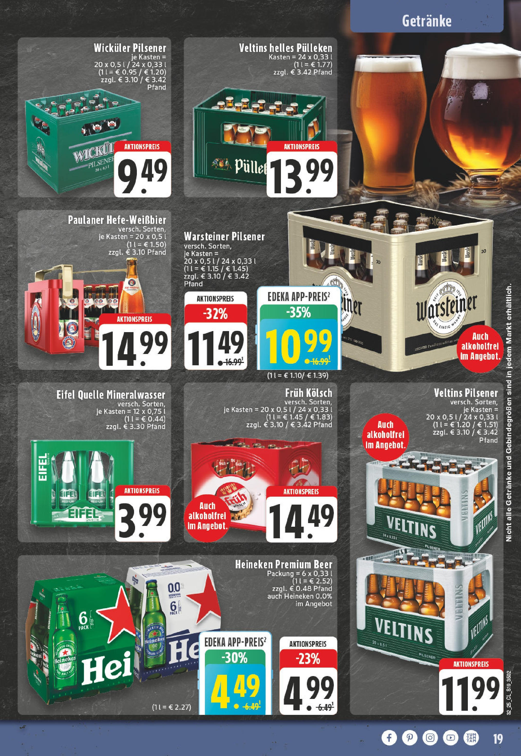 Edeka prospekt Leverkusen	 (ab 03.08.2025) » Angebote Online | Seite: 19
