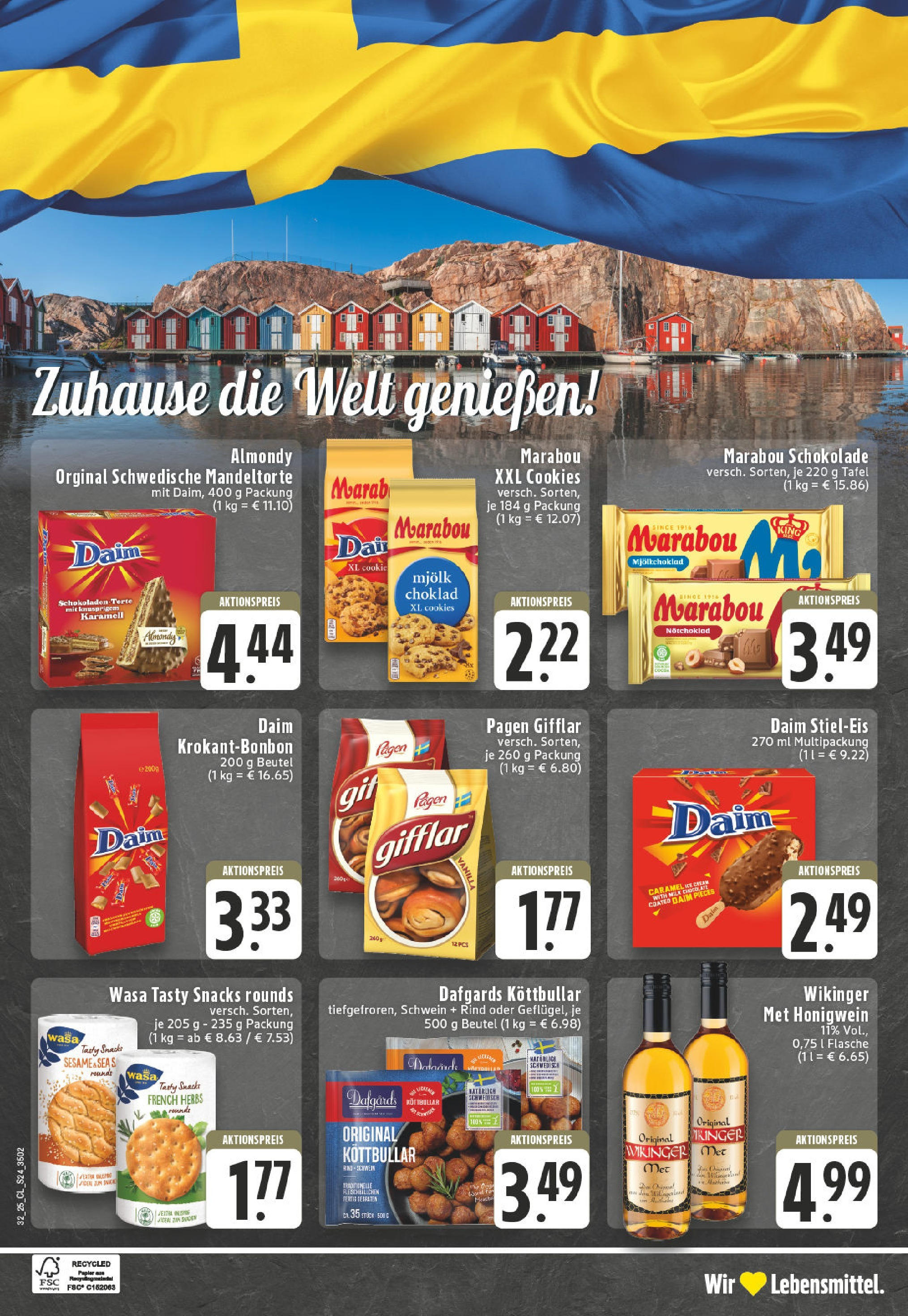 Edeka prospekt Leverkusen	 (ab 03.08.2025) » Angebote Online | Seite: 24