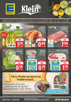 Edeka prospekt Wesseling-Berzdorf	 gültig ab dem 03.08.2025