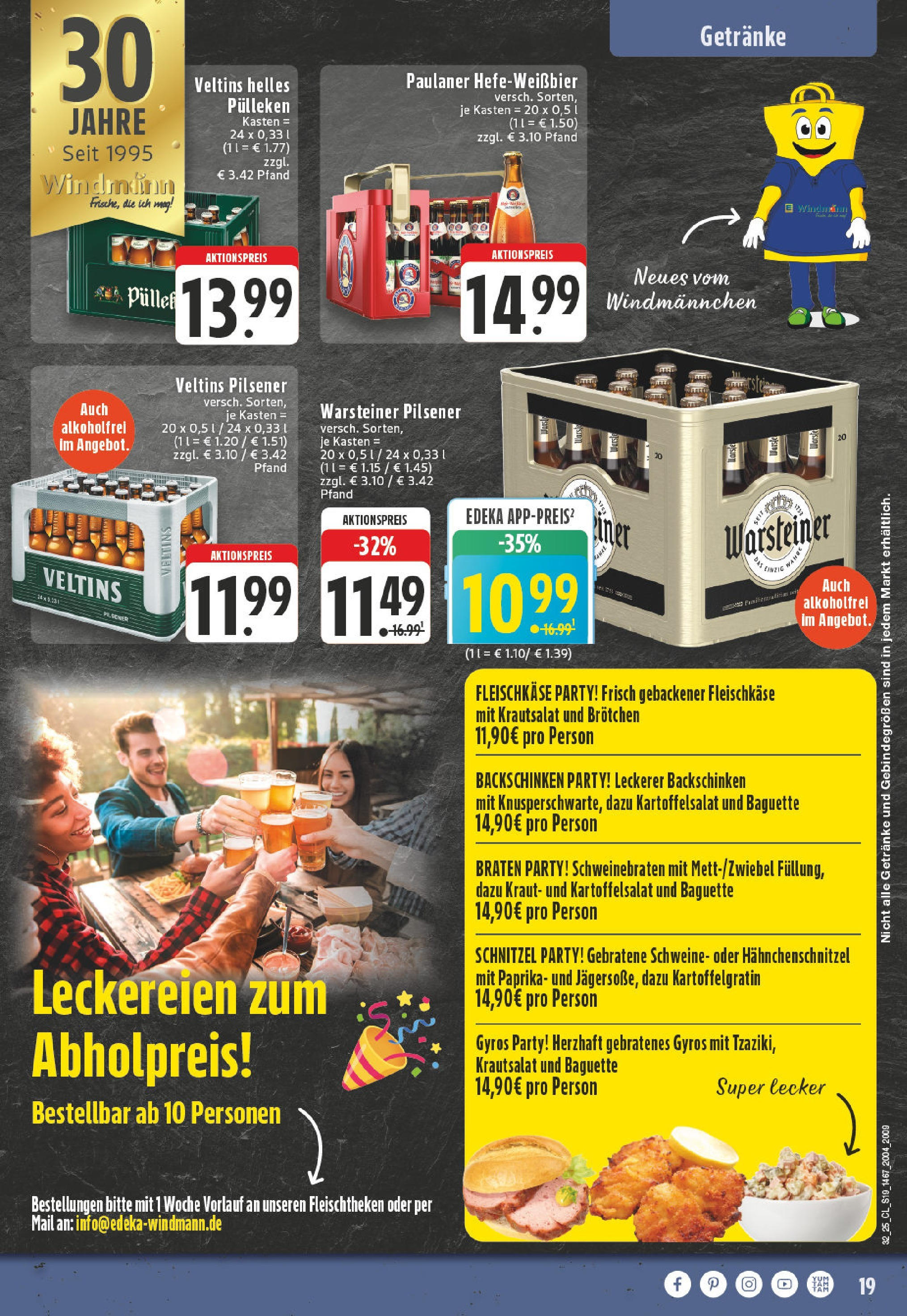 Edeka prospekt Paderborn-Elsen (ab 03.08.2025) » Angebote Online | Seite: 19 Edeka prospekt Paderborn-Elsen (ab 03.08.2025) » Angebote Online | Seite: 19
