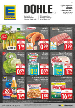 Edeka prospekt Hopsten	 gültig ab dem 03.08.2025