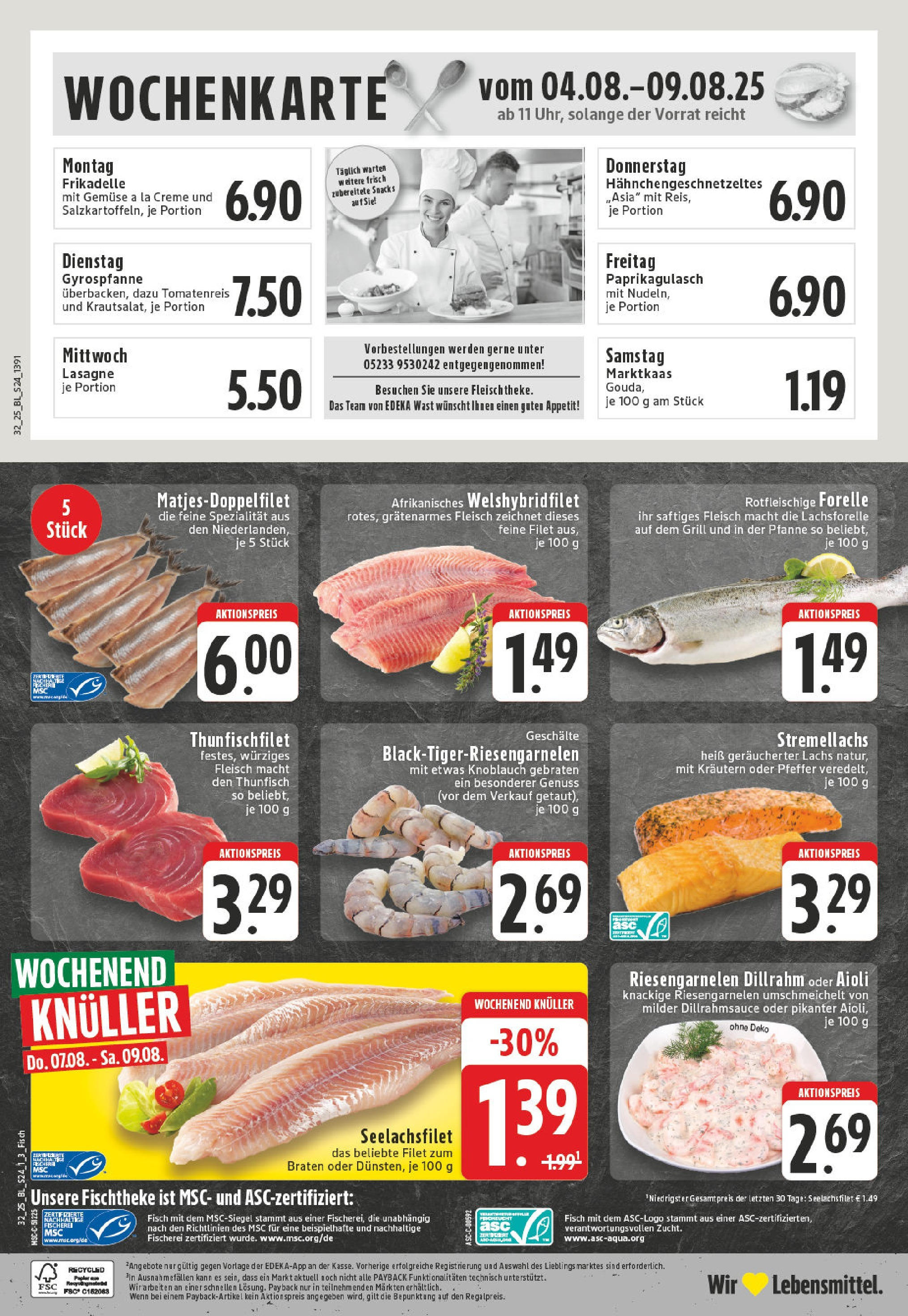 Edeka prospekt Steinheim (ab 03.08.2025) » Angebote Online | Seite: 24 | Produkte: Grill, Thunfisch, Gemüse, Knoblauch Edeka prospekt Steinheim (ab 03.08.2025) » Angebote Online | Seite: 24 | Produkte: Grill, Thunfisch, Gemüse, Knoblauch