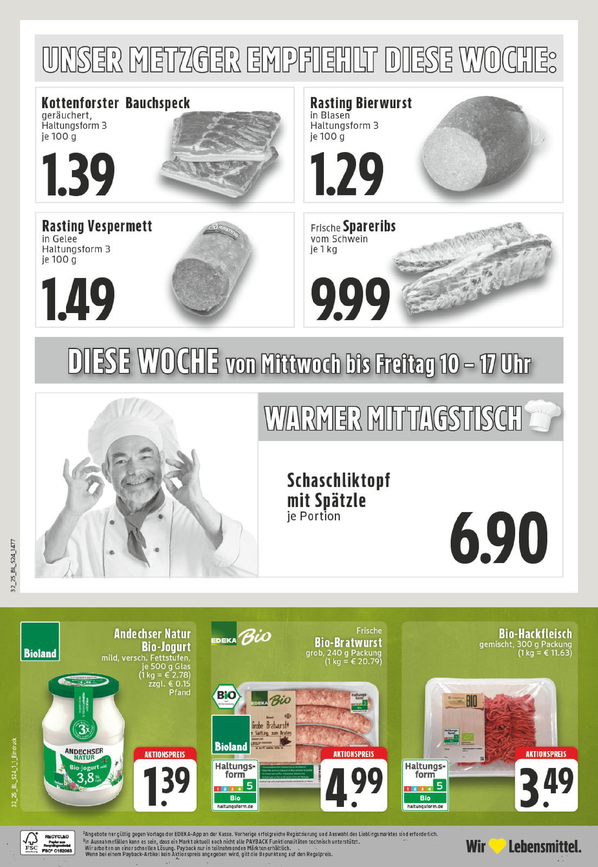 Edeka prospekt Bottrop (ab 03.08.2025) » Angebote Online | Seite: 24 | Produkte: Uhr Edeka prospekt Bottrop (ab 03.08.2025) » Angebote Online | Seite: 24 | Produkte: Uhr