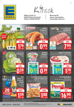 Edeka prospekt Hünxe-Drevenack	 gültig ab dem 03.08.2025